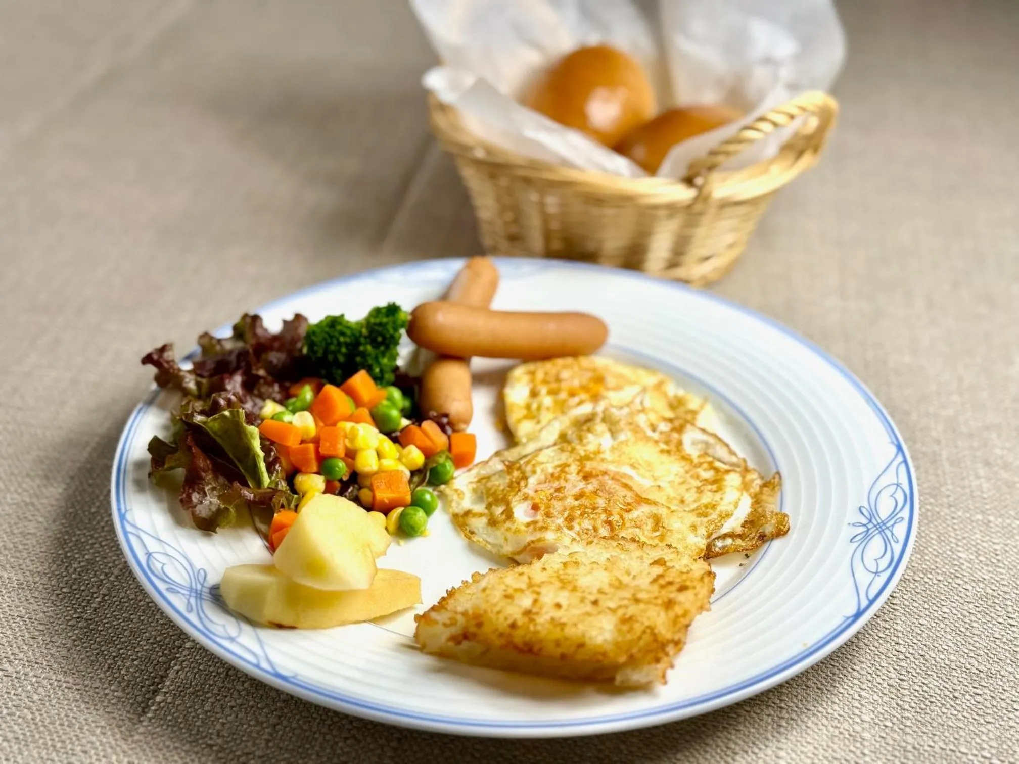 Breakfast in Hotel Sejour Mint in Hakuba