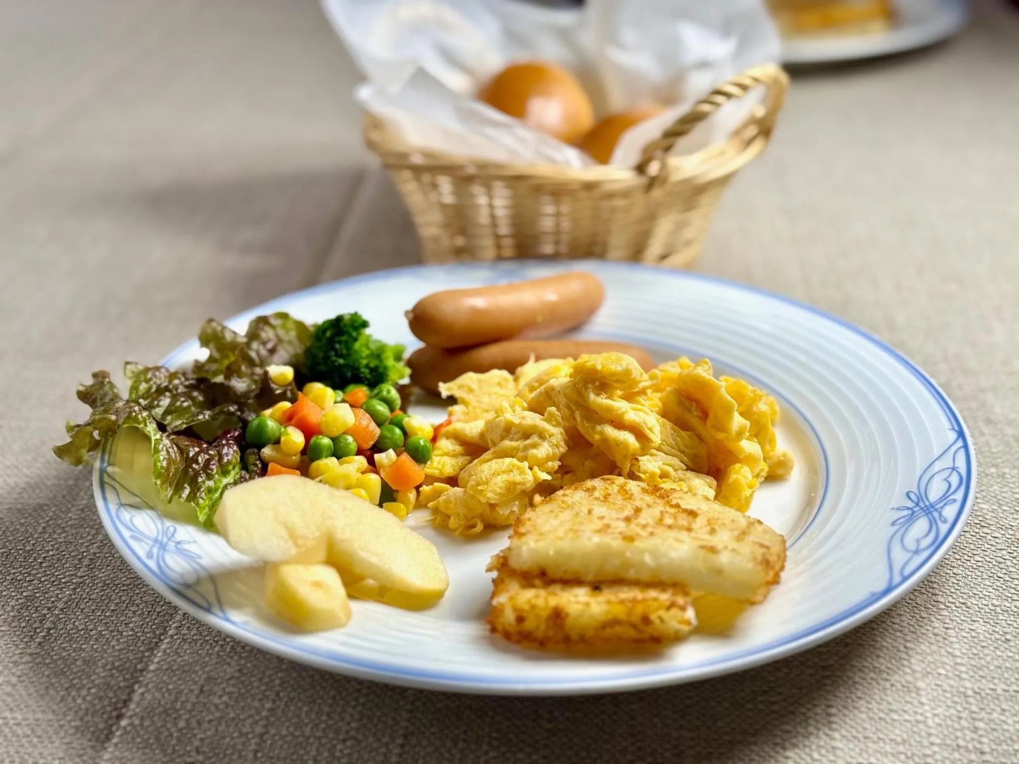 Breakfast in Hotel Sejour Mint in Hakuba