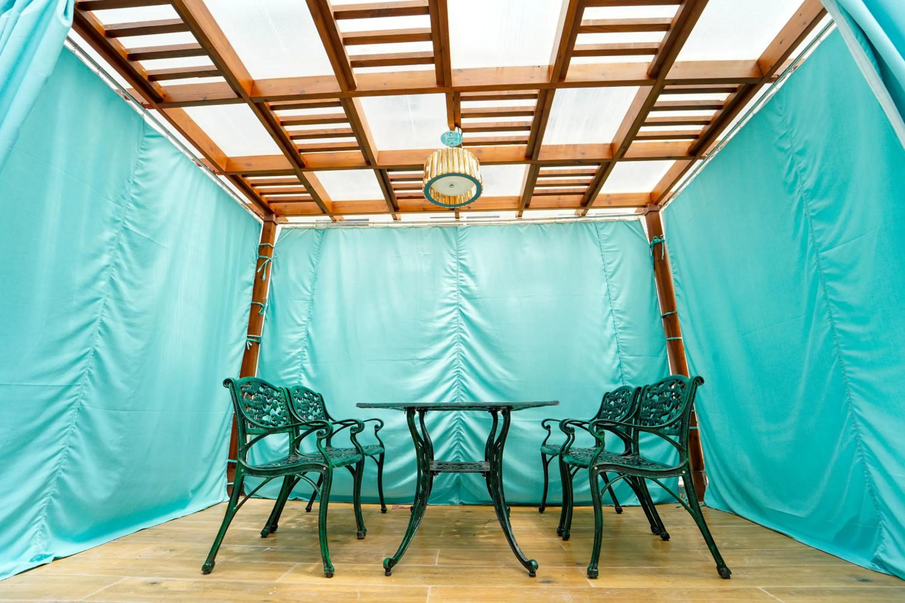 Seating area in Villasita Resort