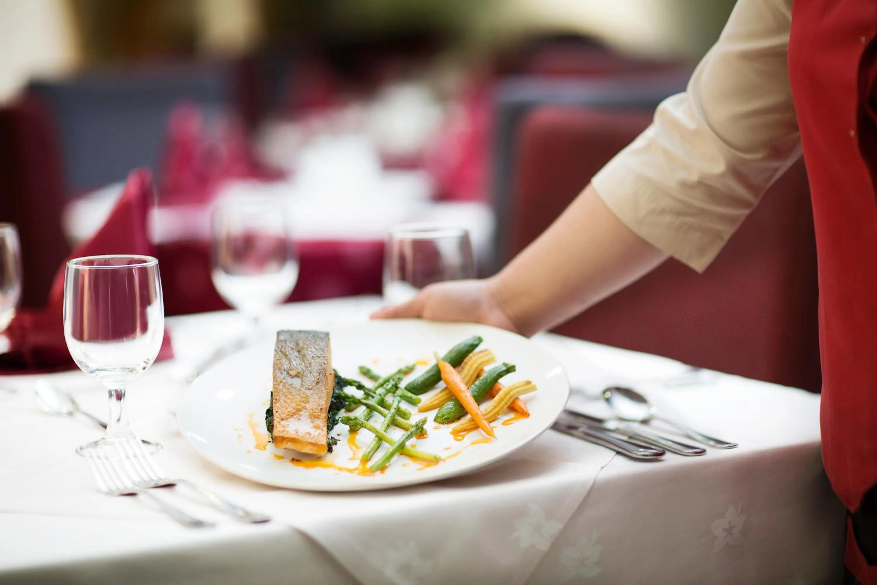 Food close-up in Gateway Hotel