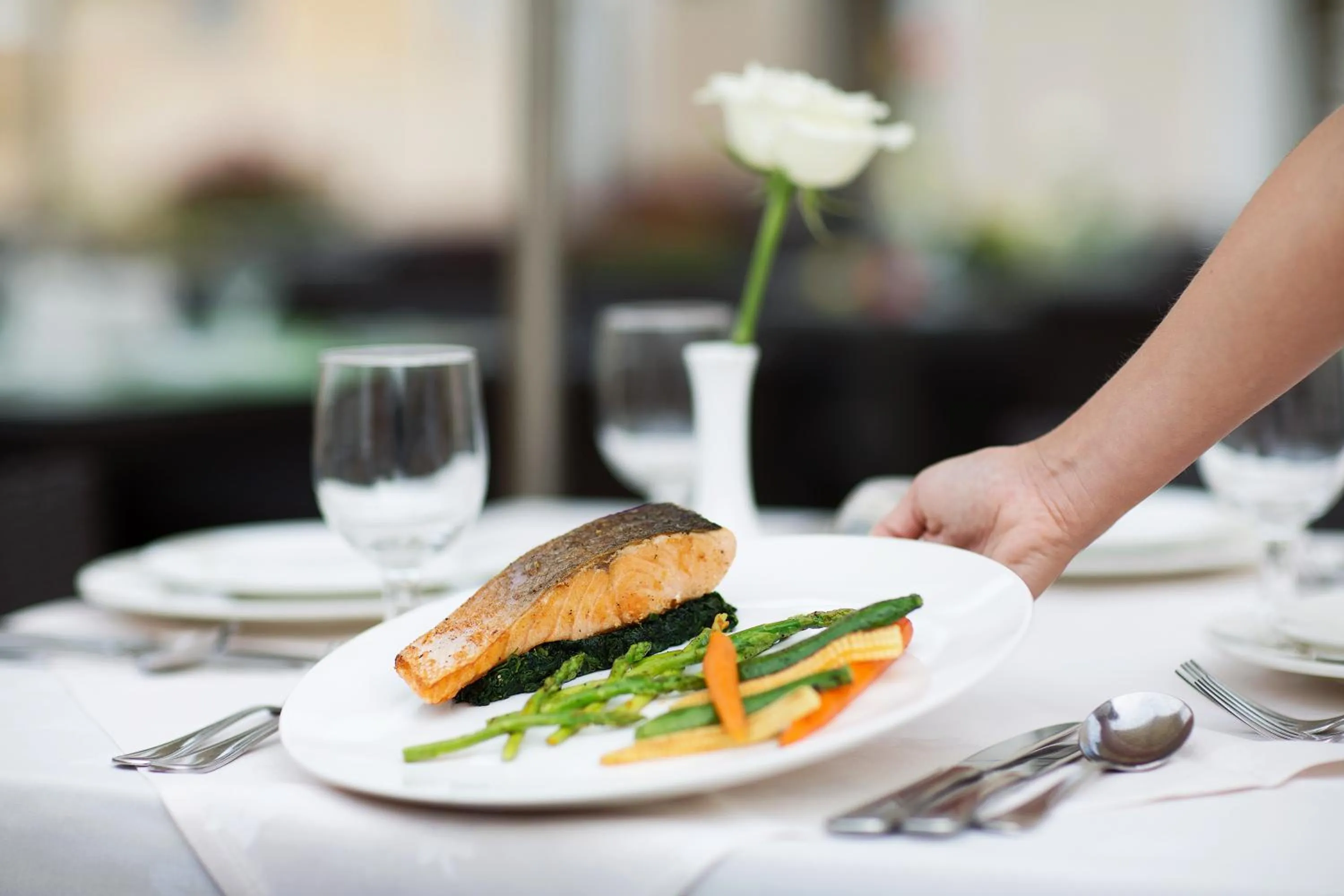 Food close-up in Gateway Hotel