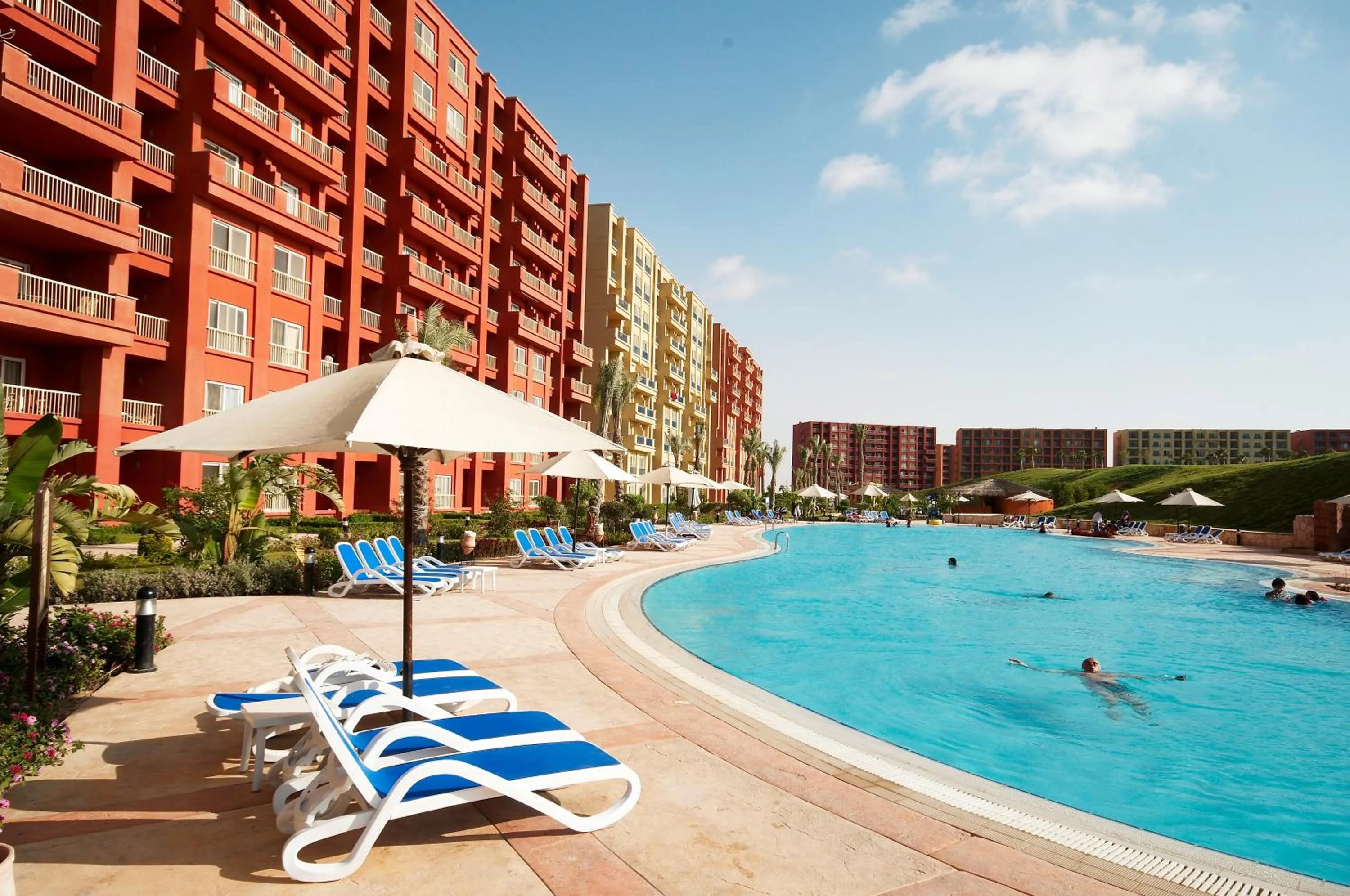 Swimming pool in Porto Golf Marina Apartments powered By Amer-Group