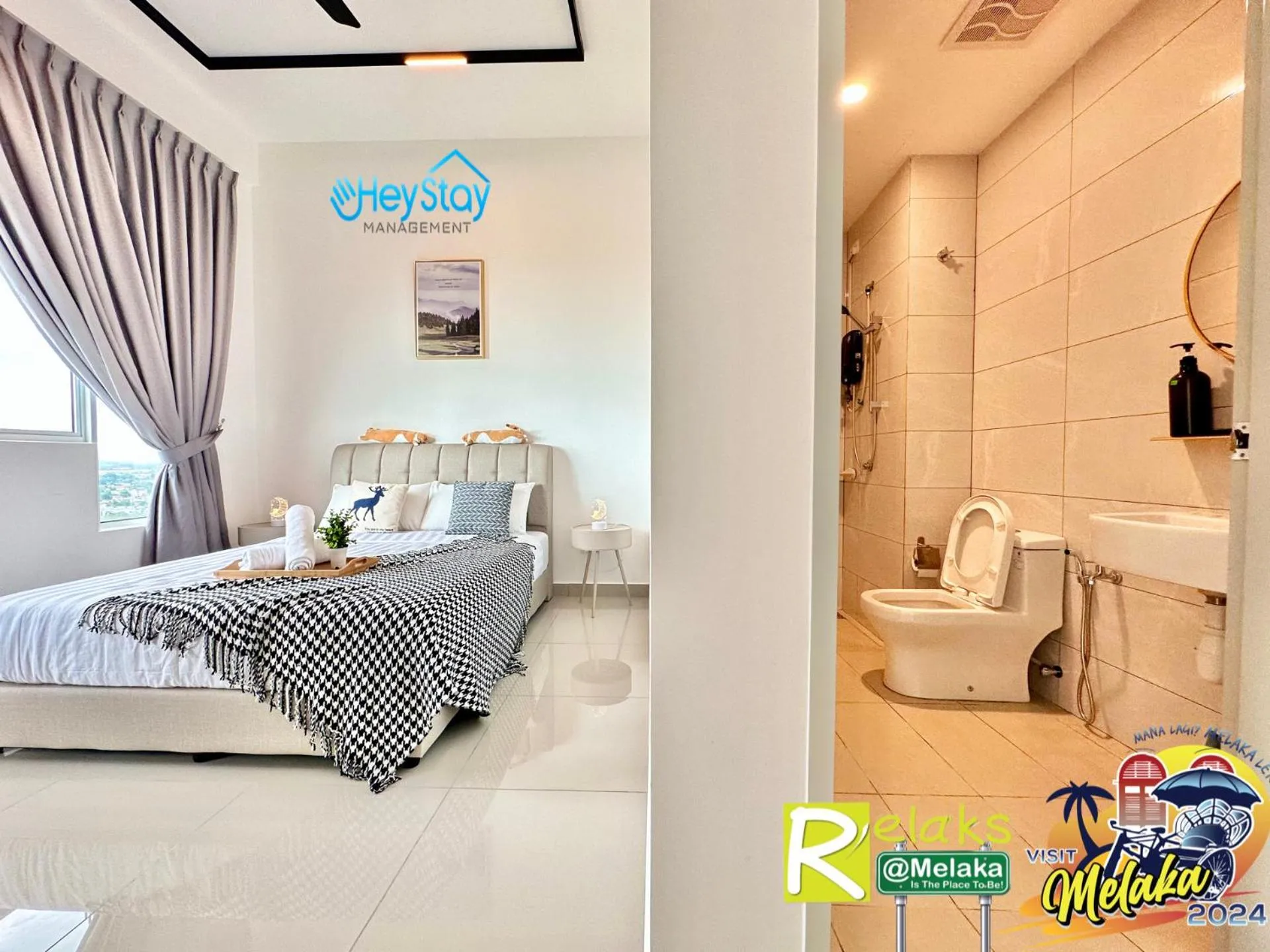 Bed in Amber Cove Impression City By Heystay Management