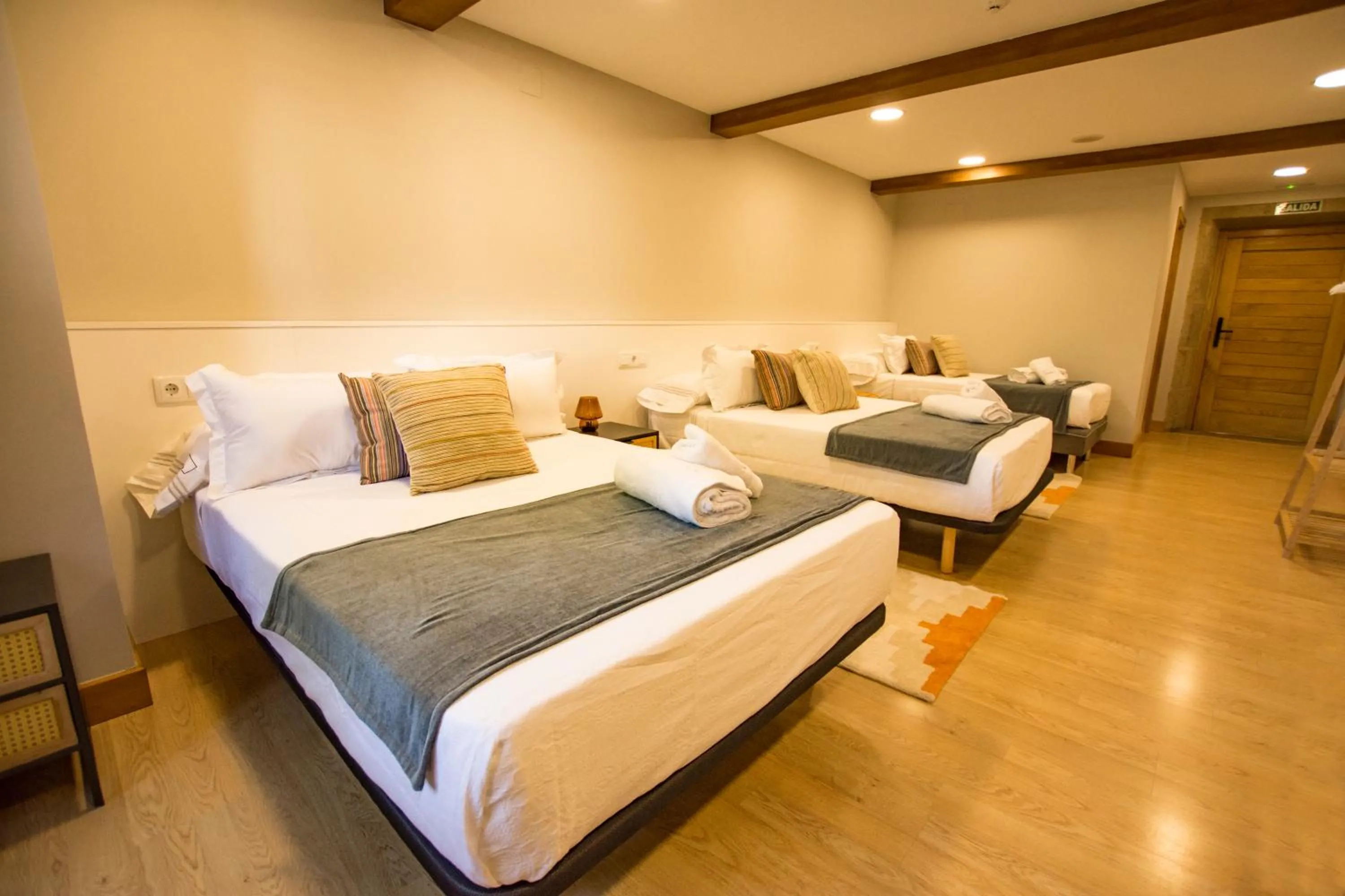 Bed in hostal Nomade Santiago