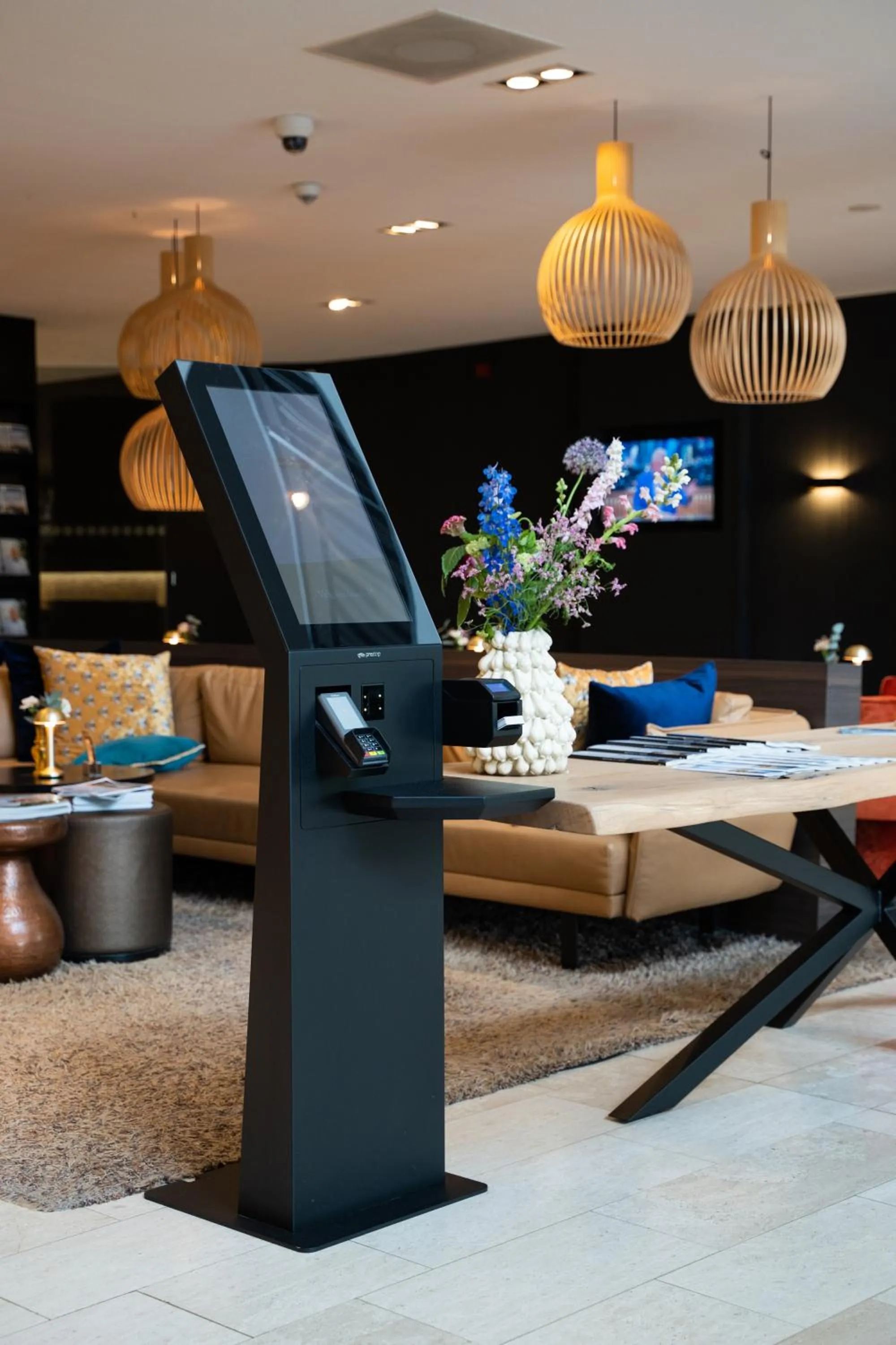 Lobby or reception in Hotel Van der Valk Maastricht