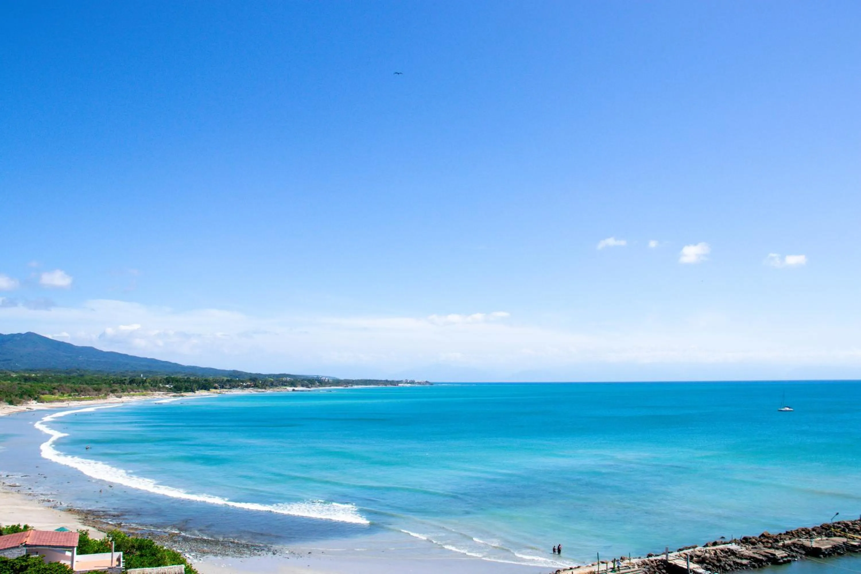 Beach in Ancora Punta Mita