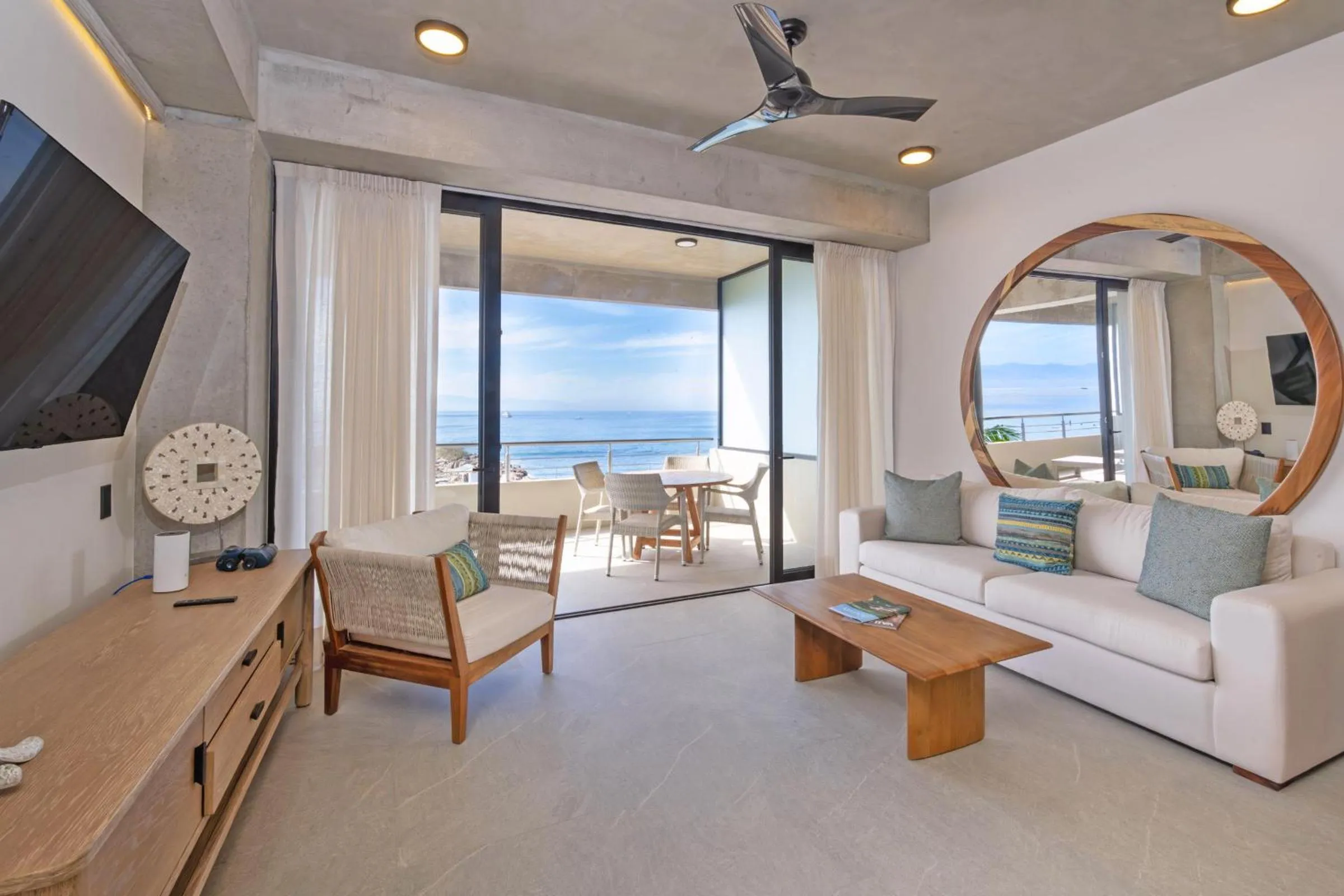 Living room in Ancora Punta Mita