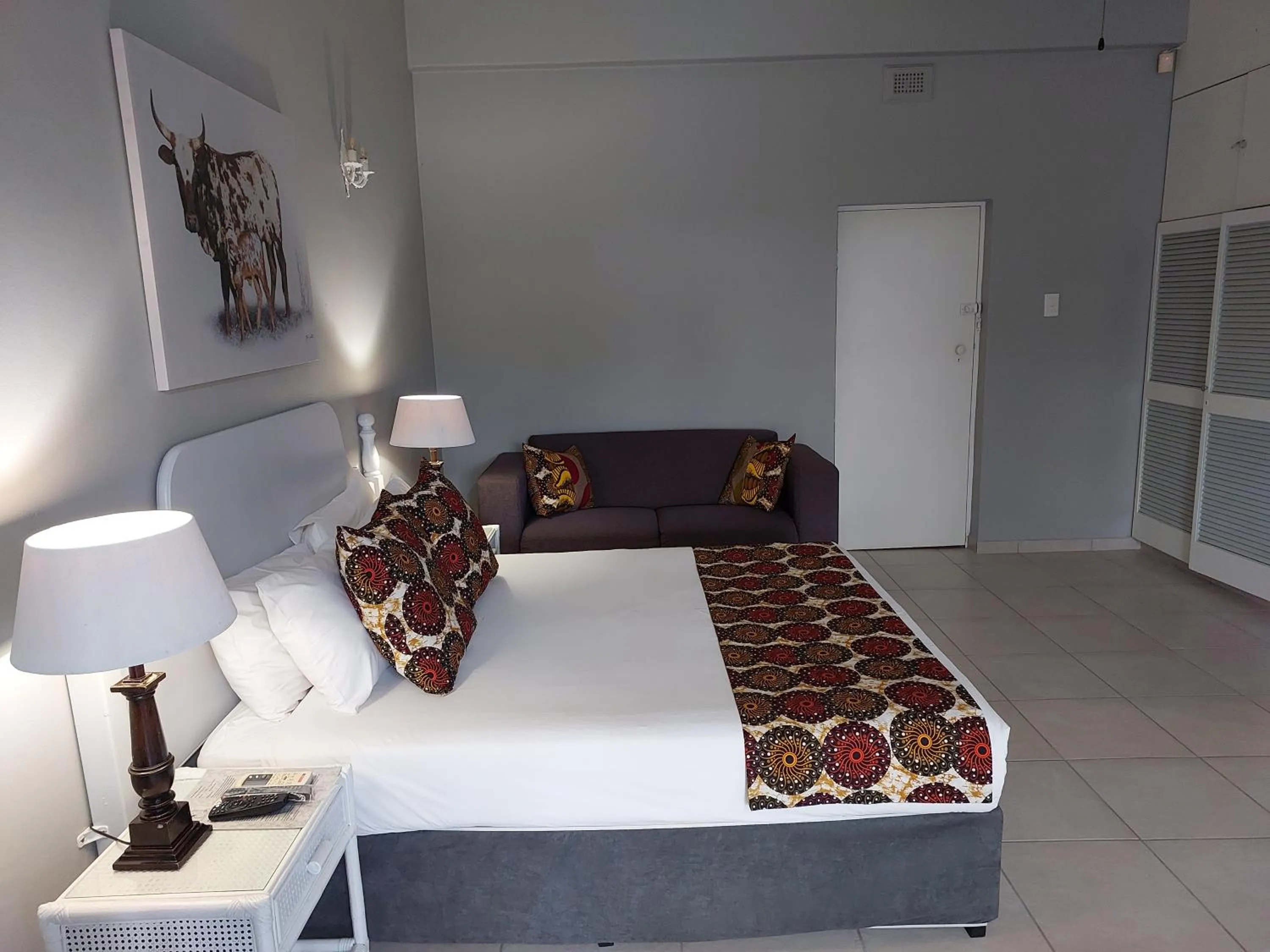 Bed in Fairway Guest Lodge