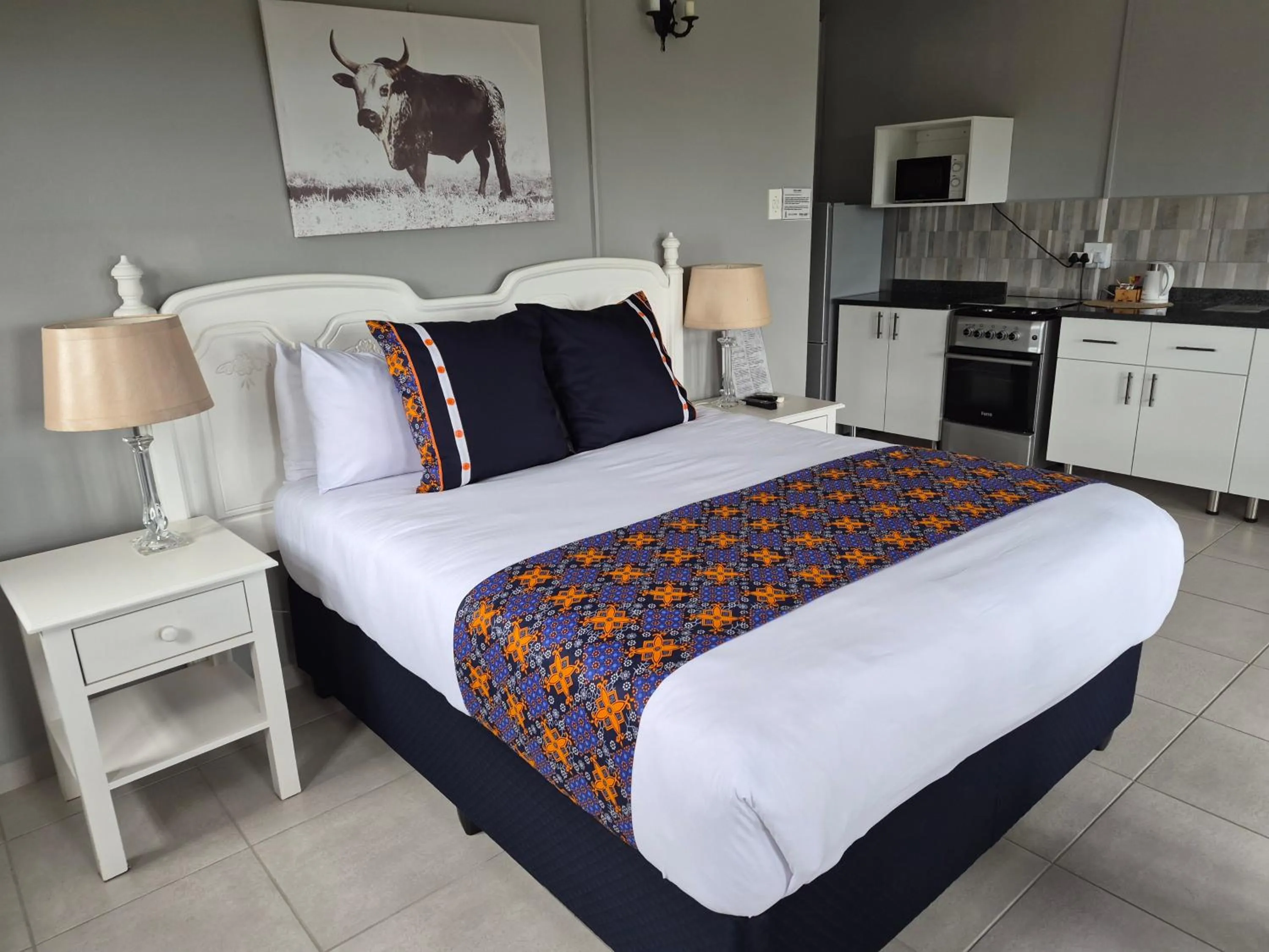 Bed in Fairway Guest Lodge