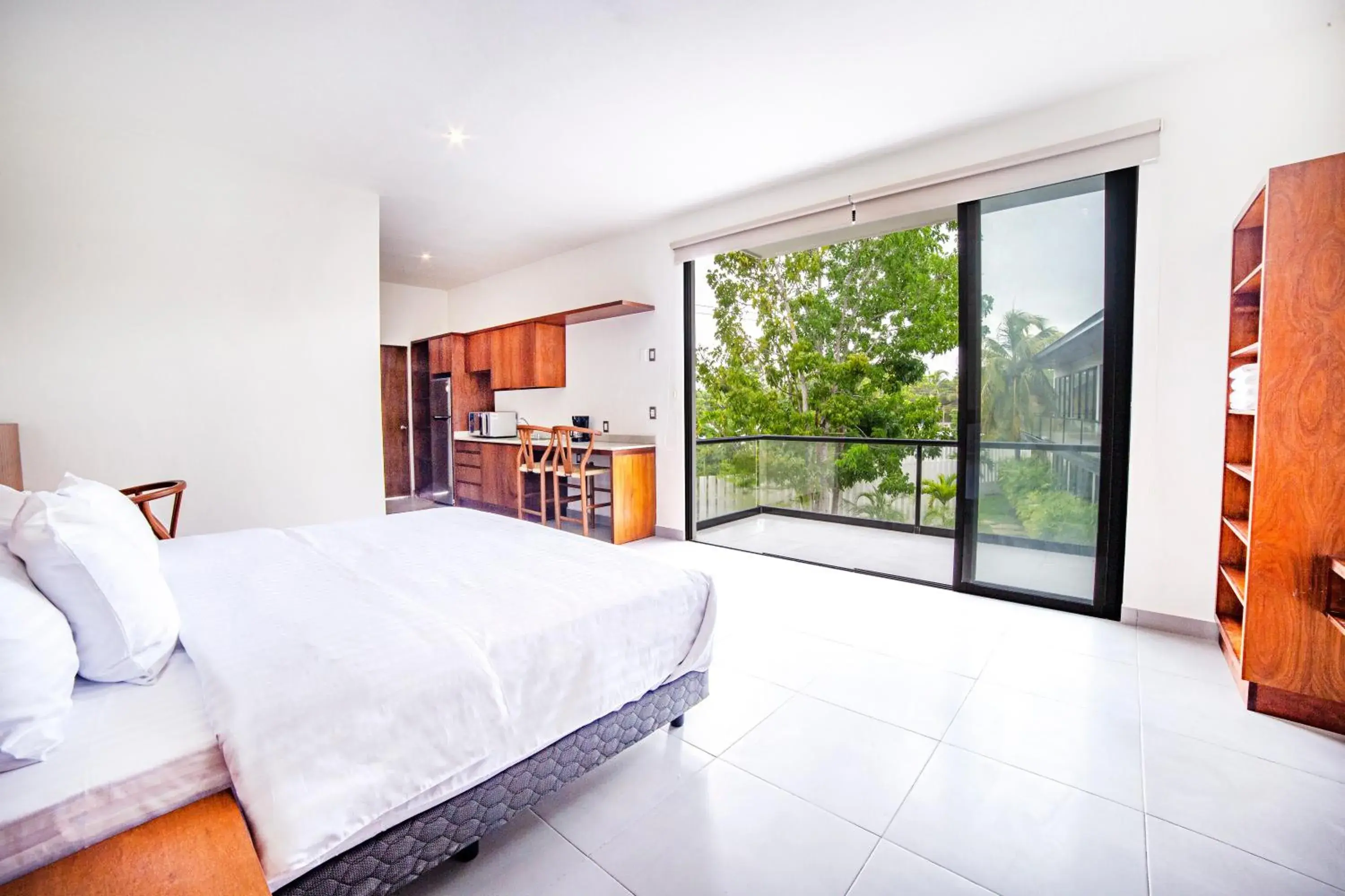 Bed in Deluxe Apartments Azure Bed in Deluxe Apartments Azure