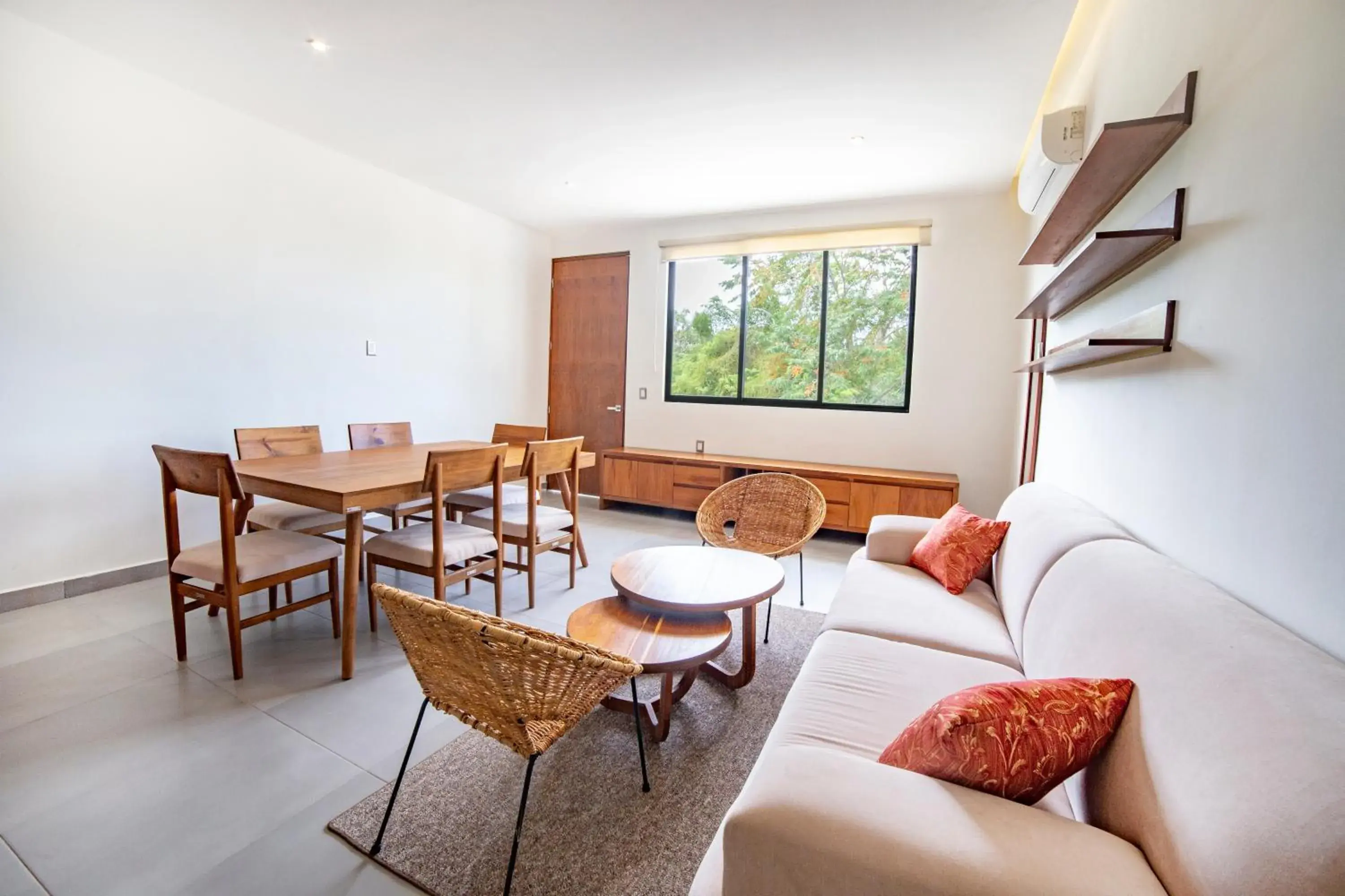 Living room in Deluxe Apartments Azure Living room in Deluxe Apartments Azure