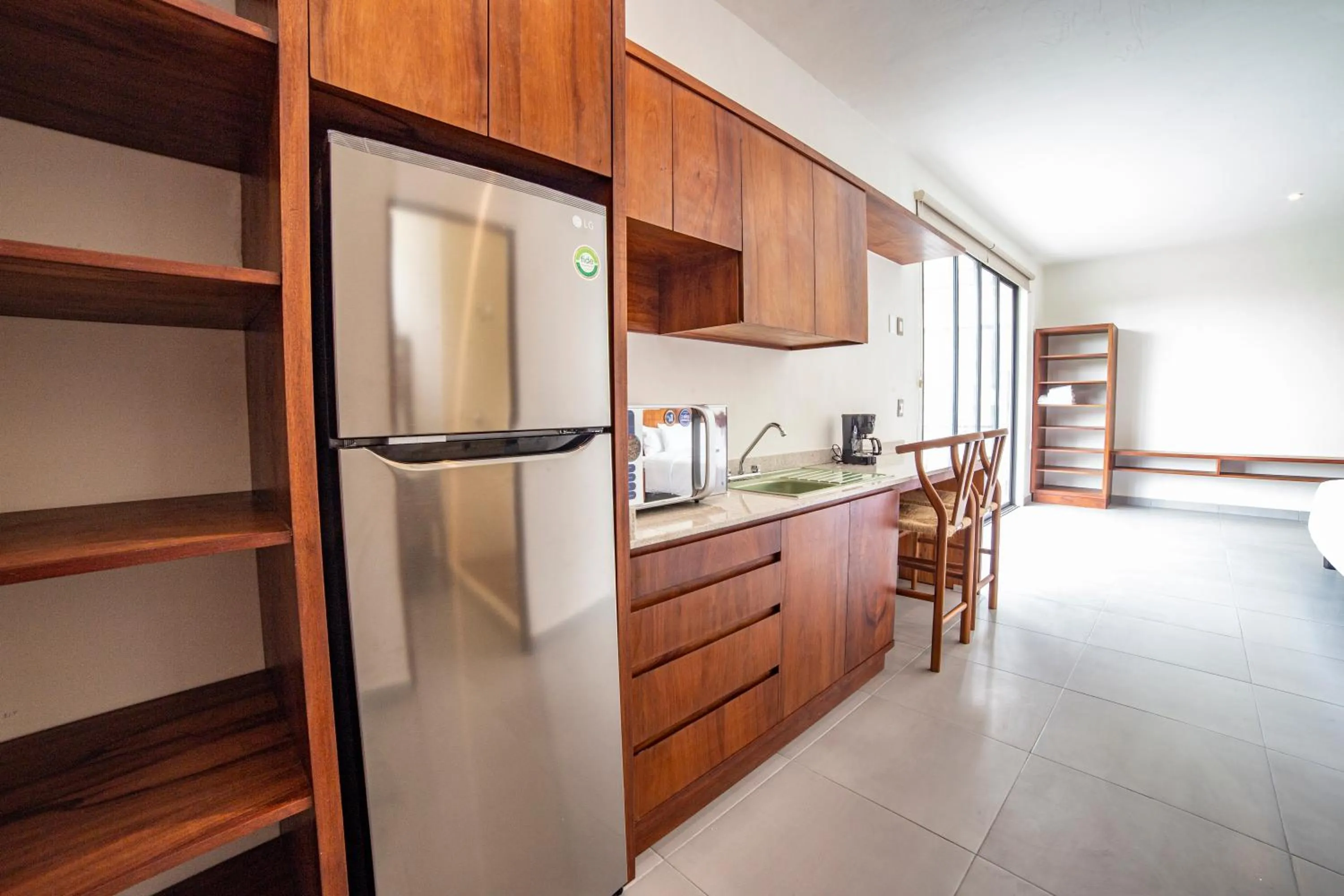 Kitchen or kitchenette in Deluxe Apartments Azure