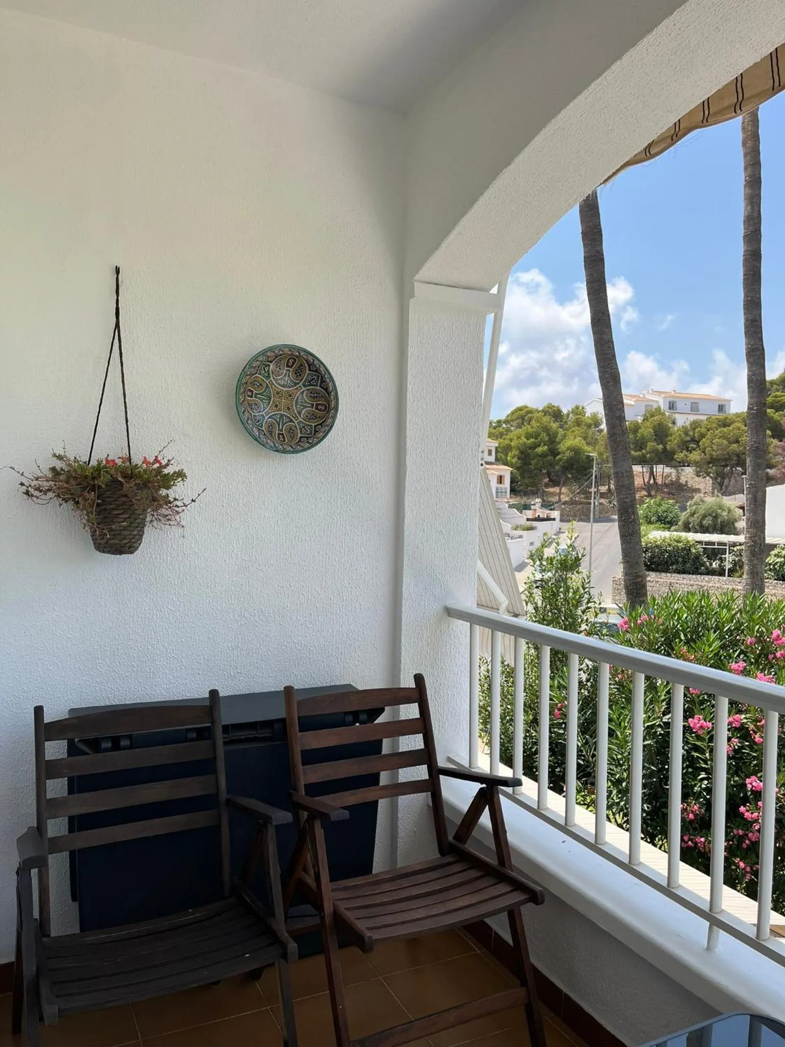 Duplex in residential complex with pool