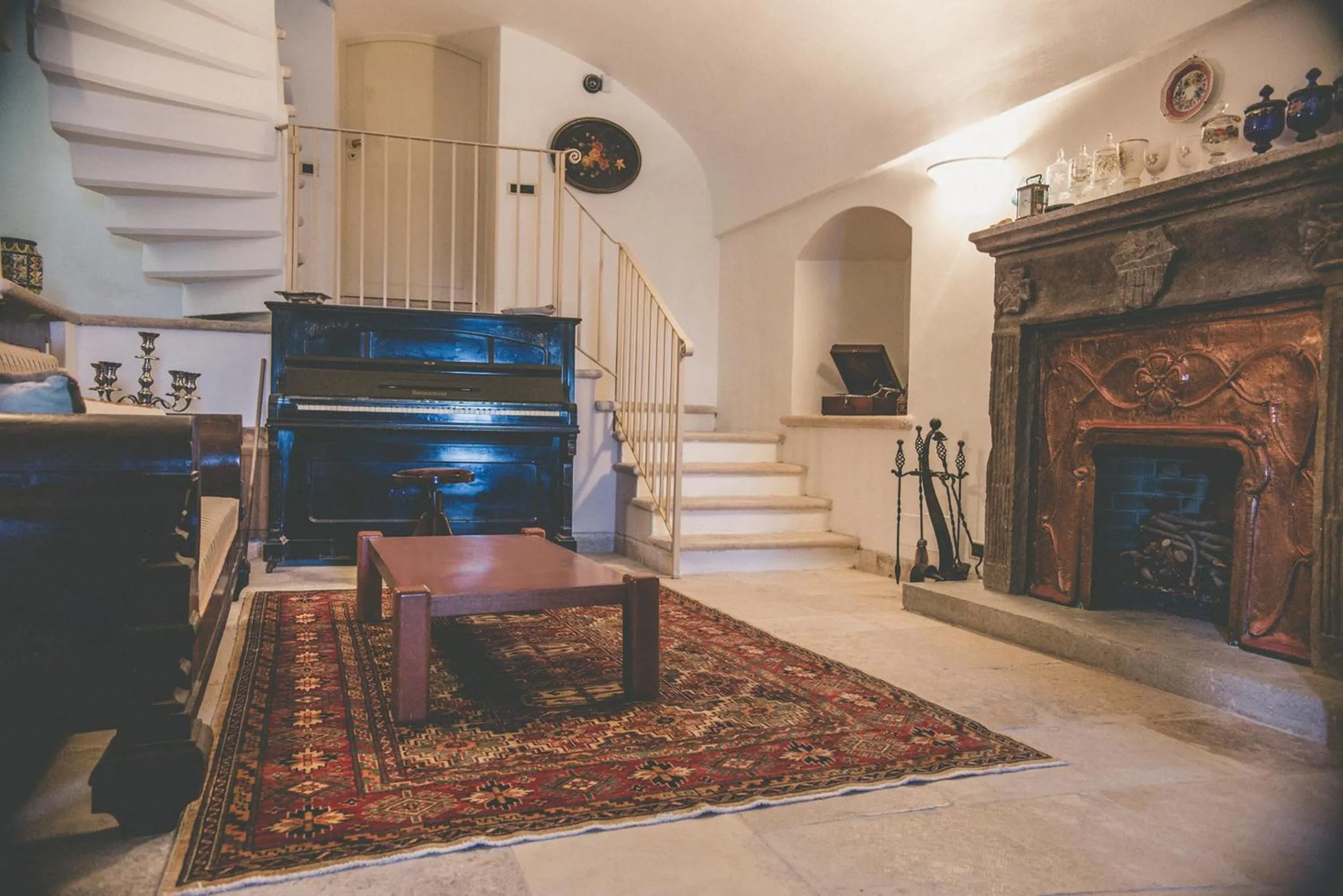 Lobby or reception in B&B Relais Del Senatore