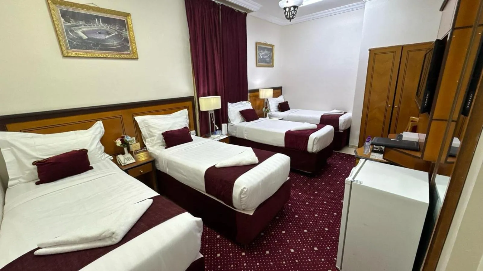 Bed in Nada Al Deafah Hotel