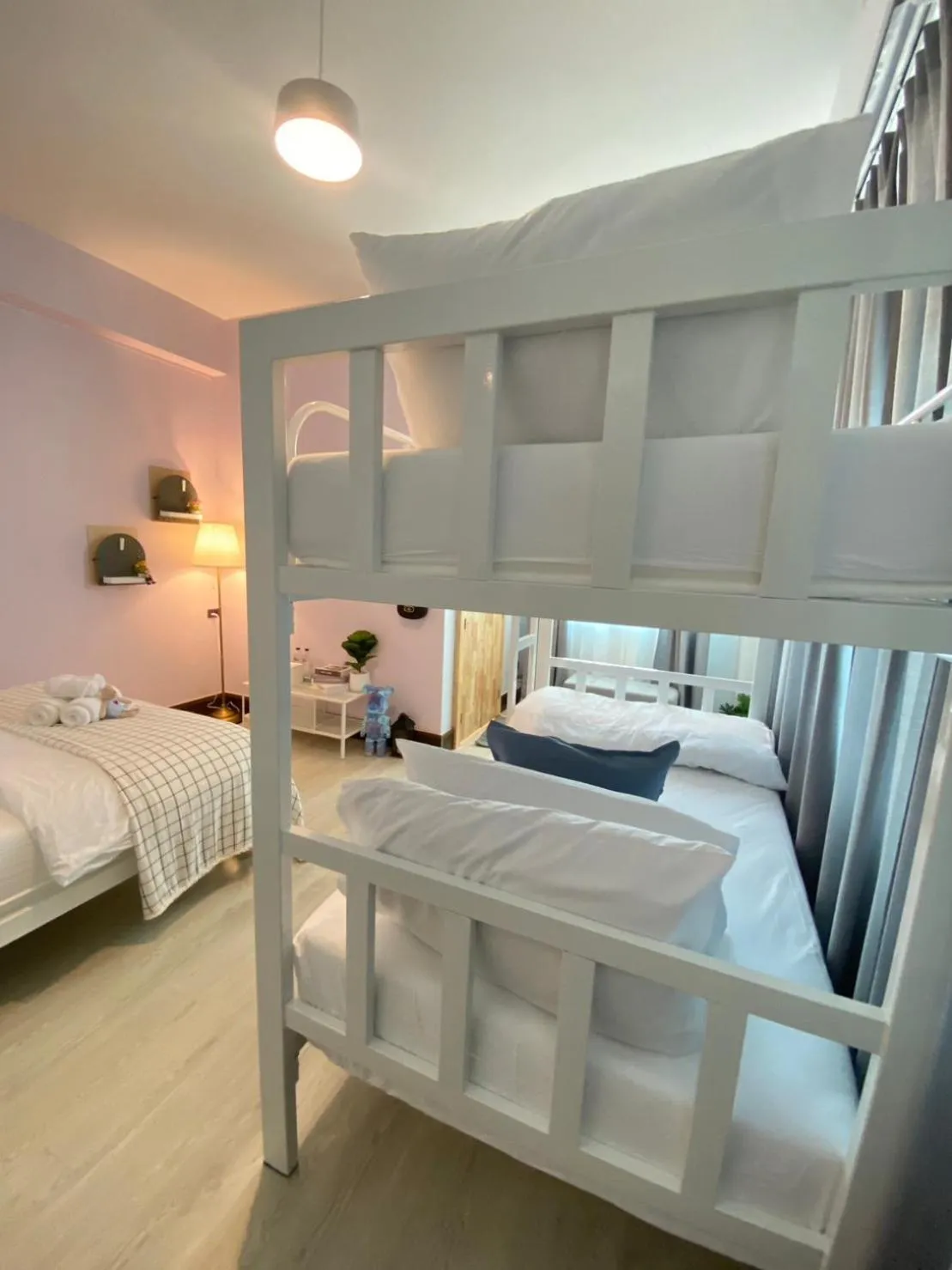 Bed in Triple J hotel Trang