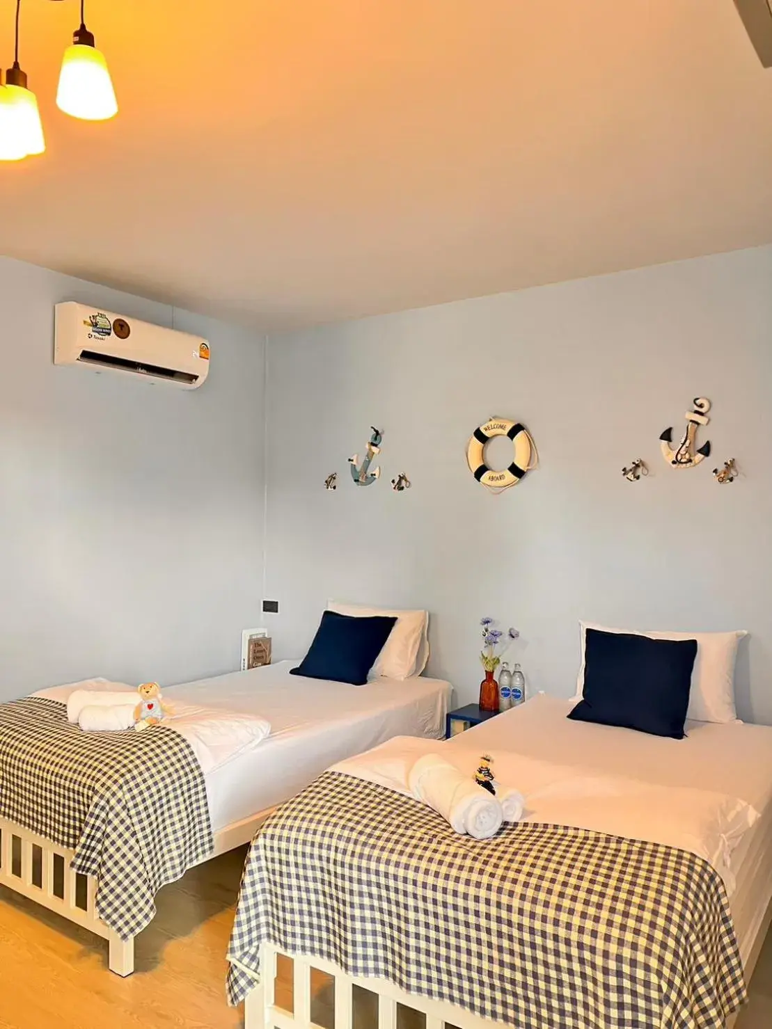 Double or Twin Room with Private Bathroom in Triple J hotel Trang Double or Twin Room with Private Bathroom in Triple J hotel Trang