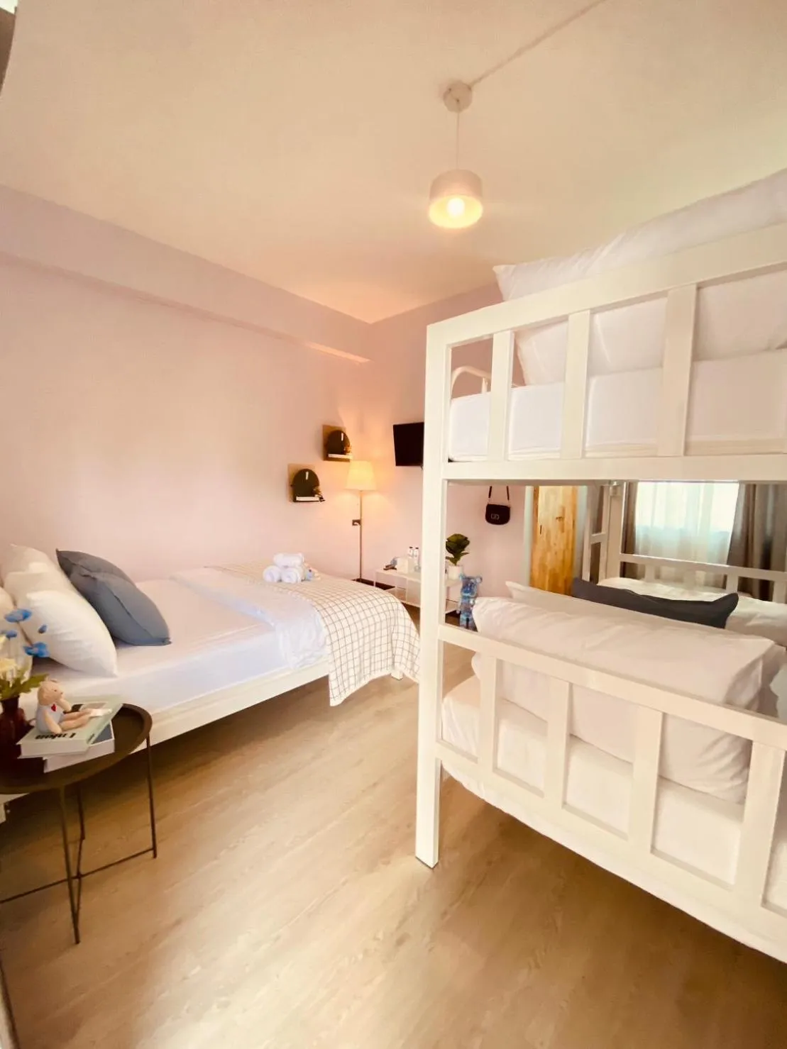 Bed in Triple J hotel Trang