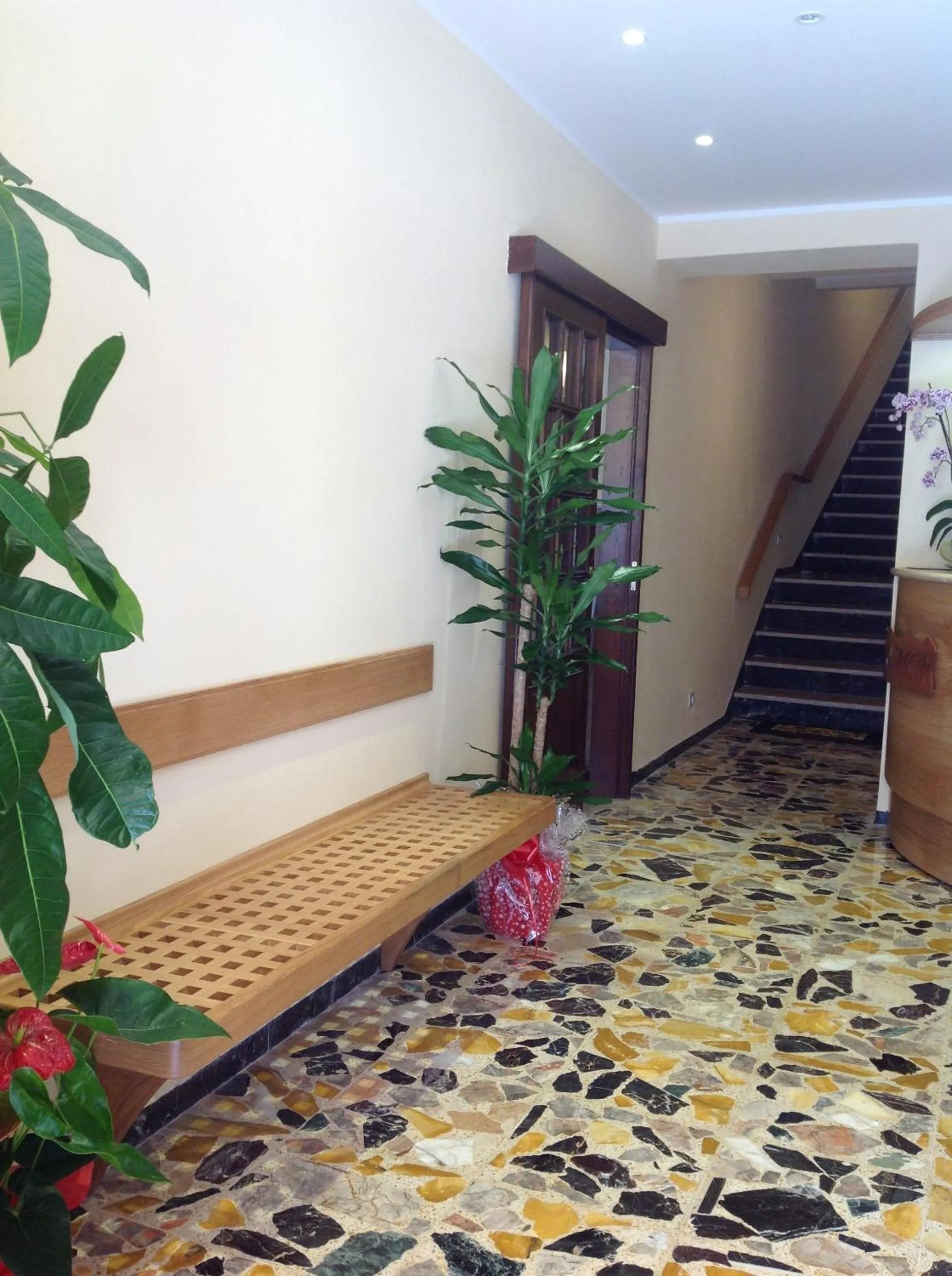 Lobby or reception in Albergo La Portaccia