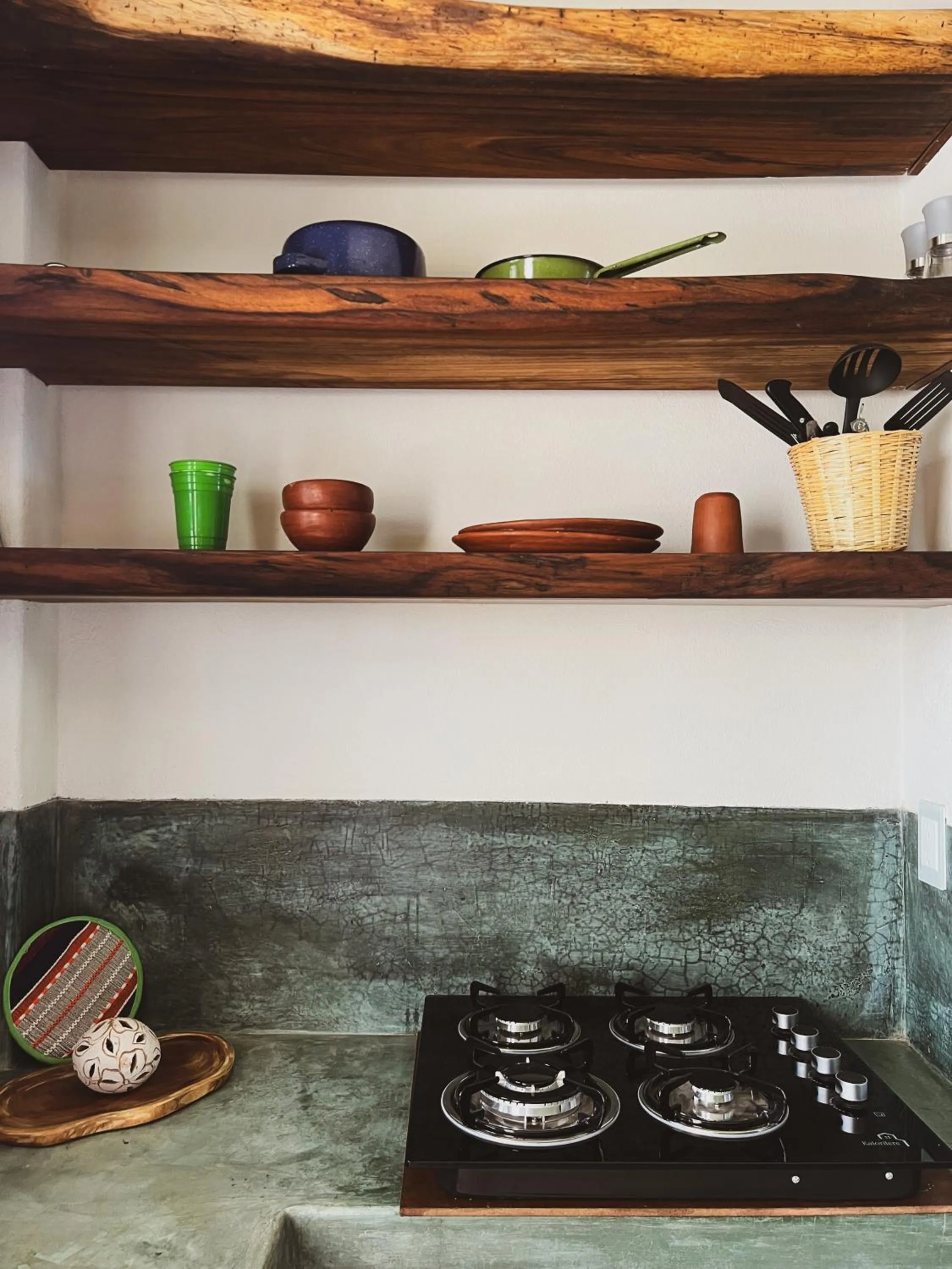 Kitchen or kitchenette in Tal Vez Boutique Hotel