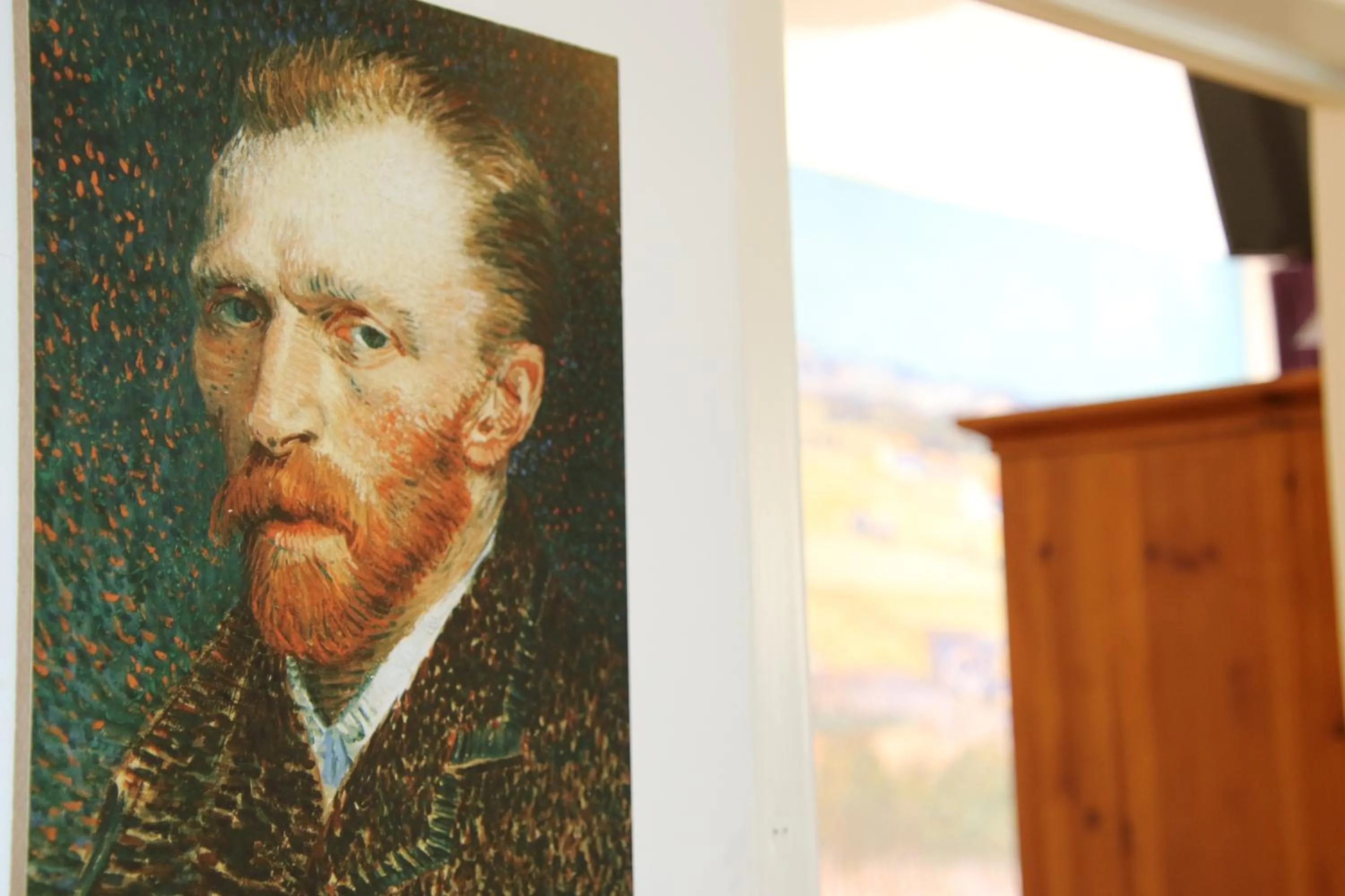 Decorative detail in Bicycle Hotel Amsterdam