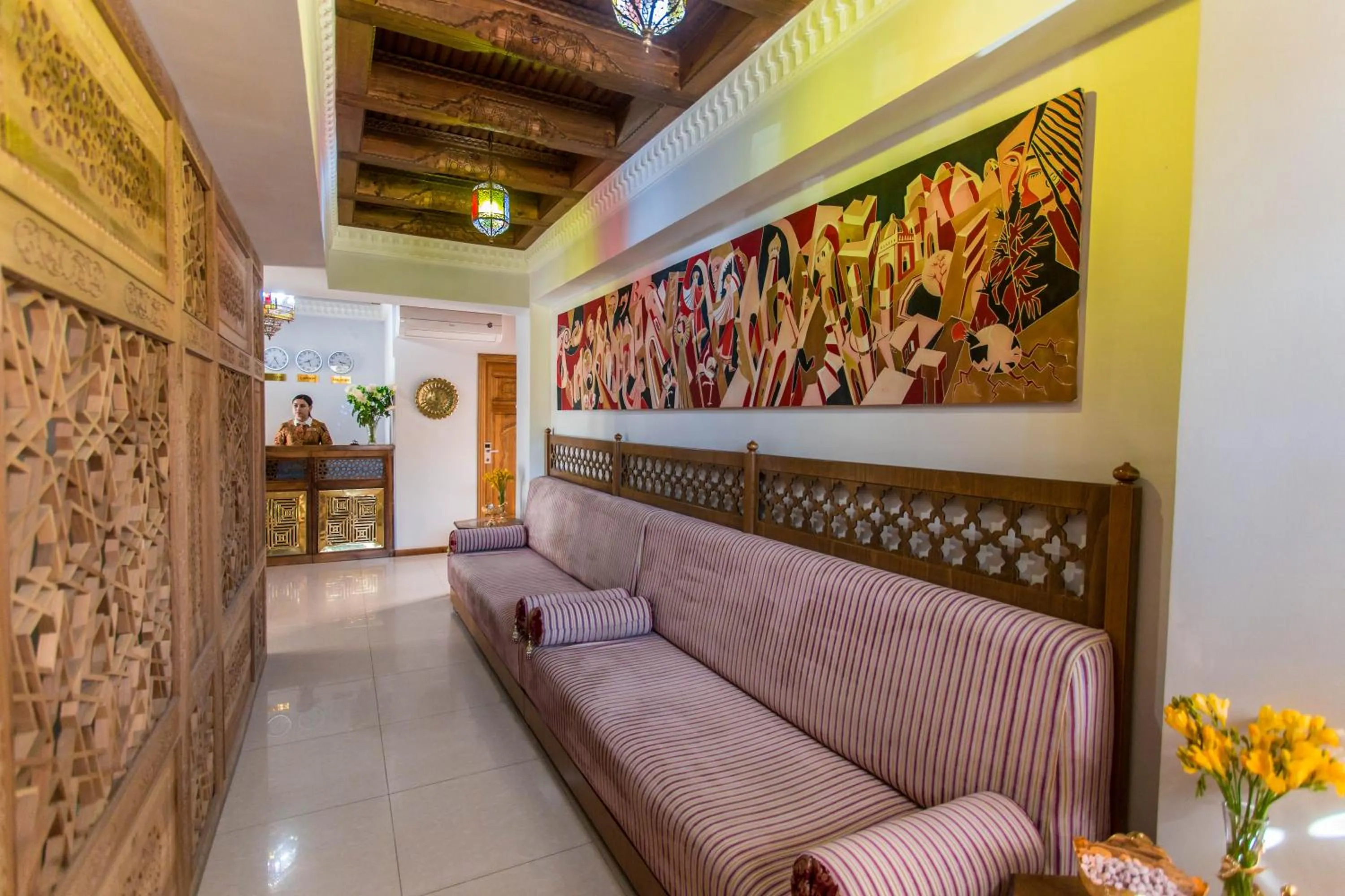 Patio in Kukaldosh Boutique Hotel