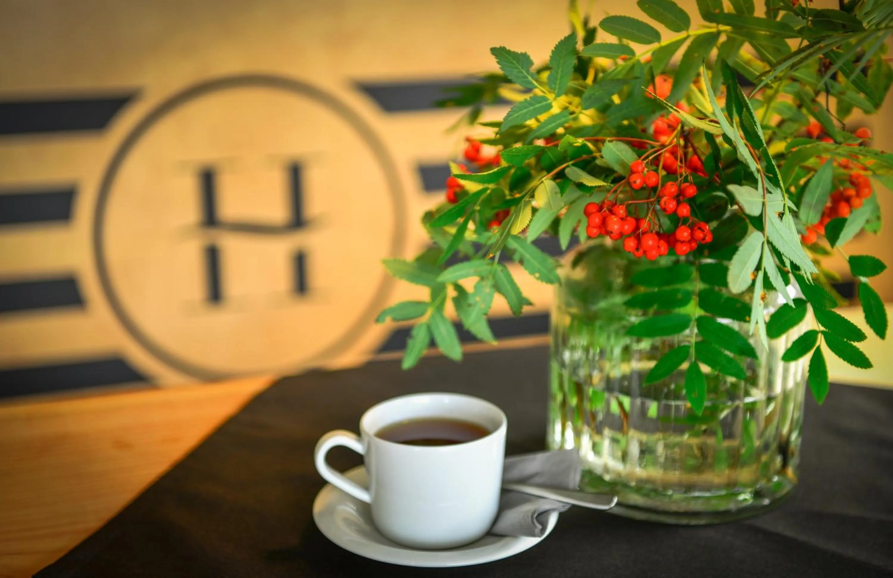 Restaurant/places to eat in Aateli Lakeside Chalets - former Vuokatti Suites