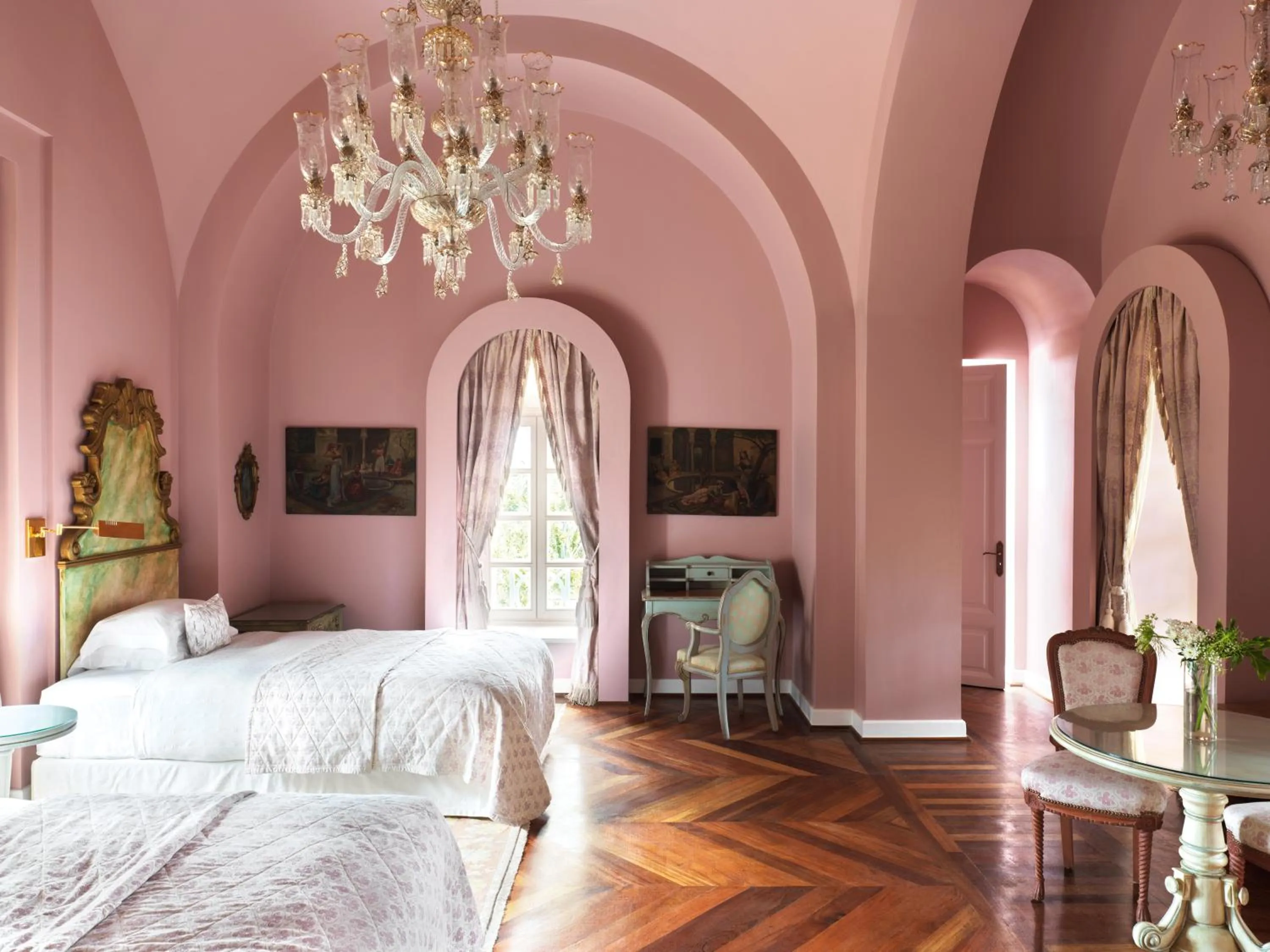 Bed in La Maison Bleue El Gouna