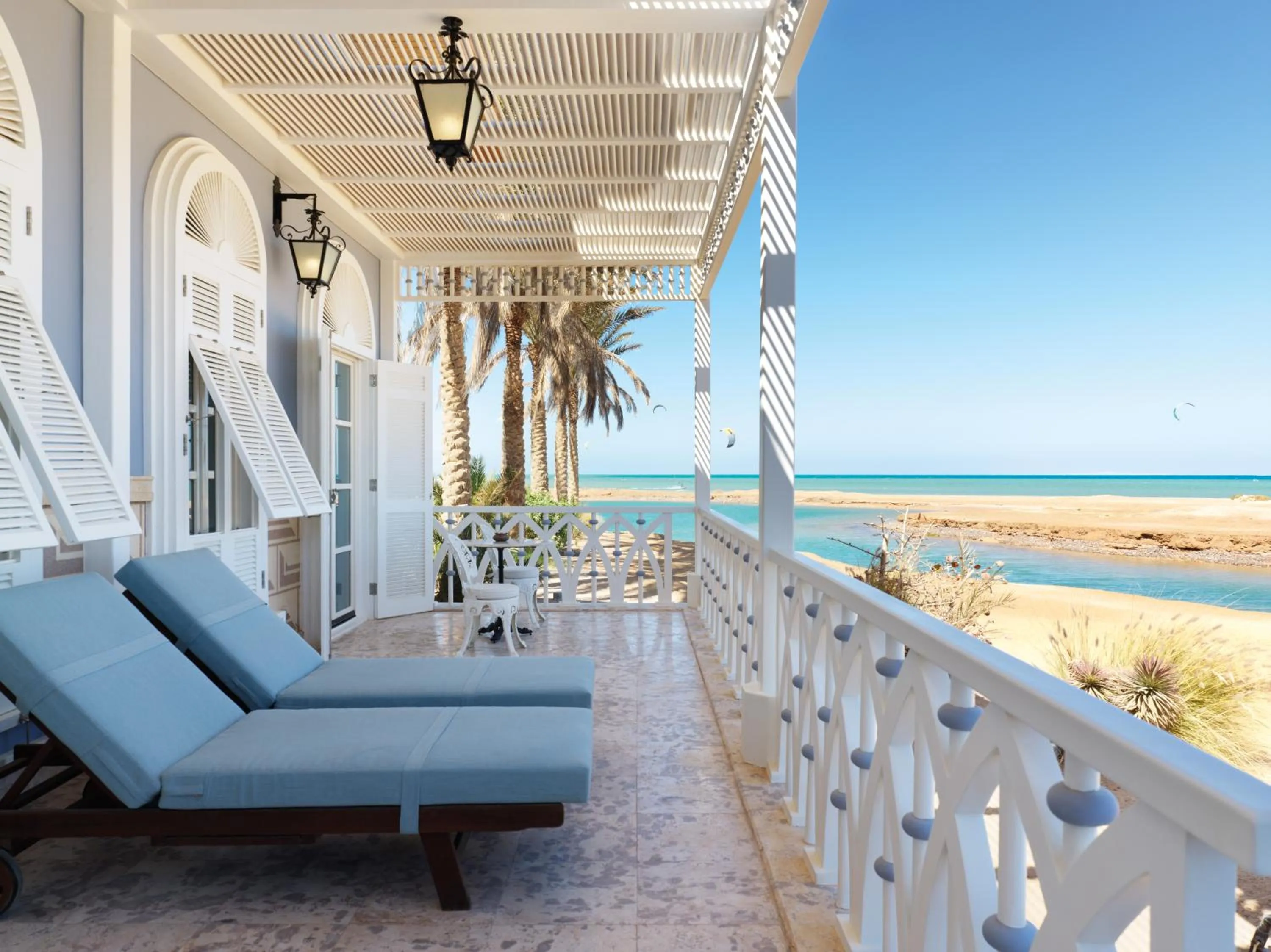 Balcony/Terrace in La Maison Bleue El Gouna