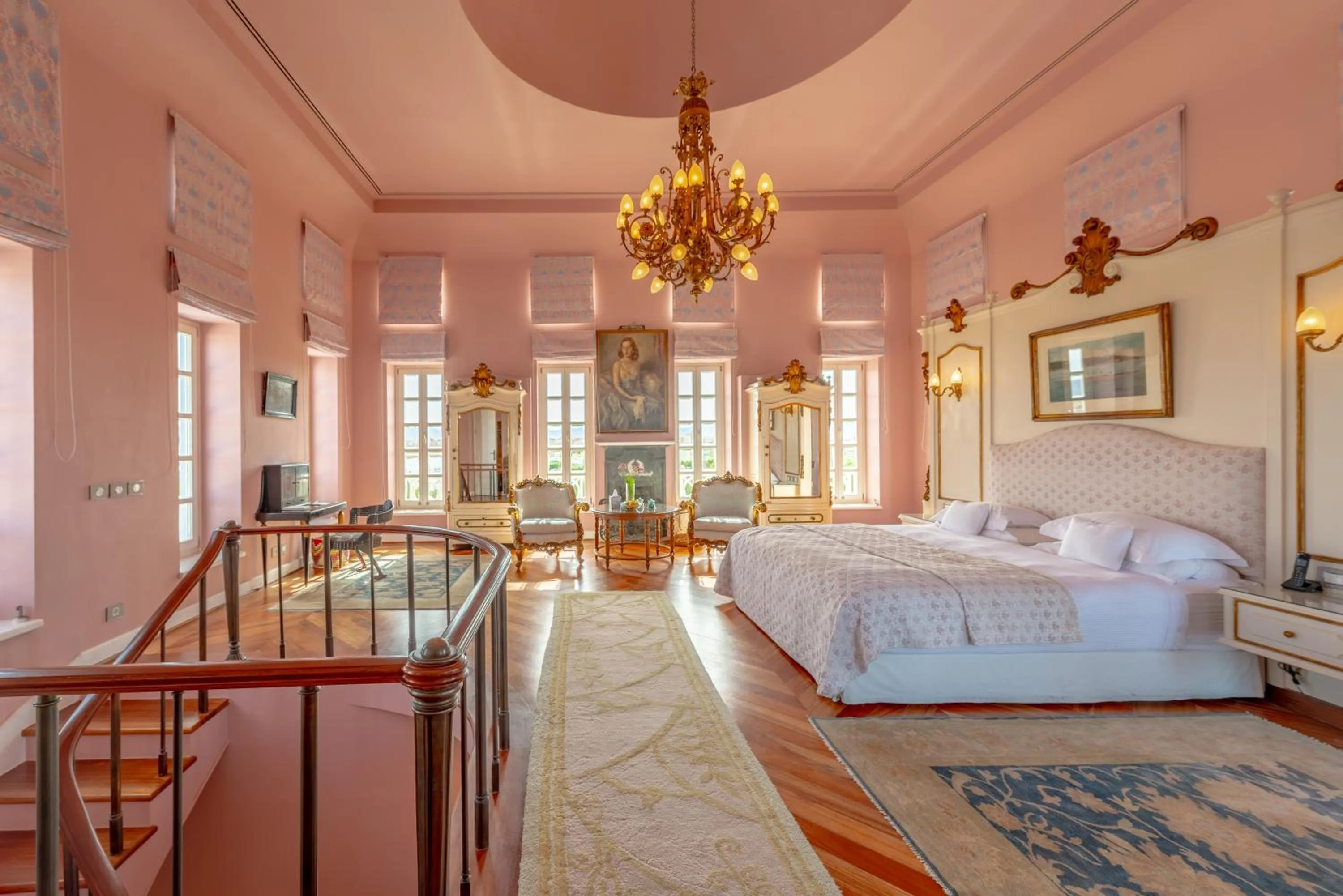 Bedroom, Bed in La Maison Bleue El Gouna