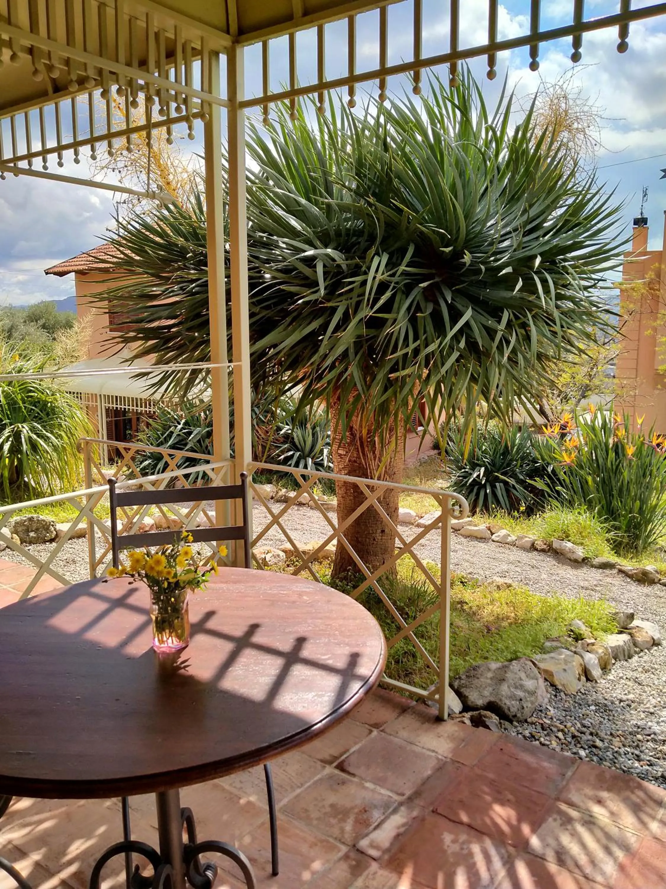 Patio in Villa Paladino Solunto