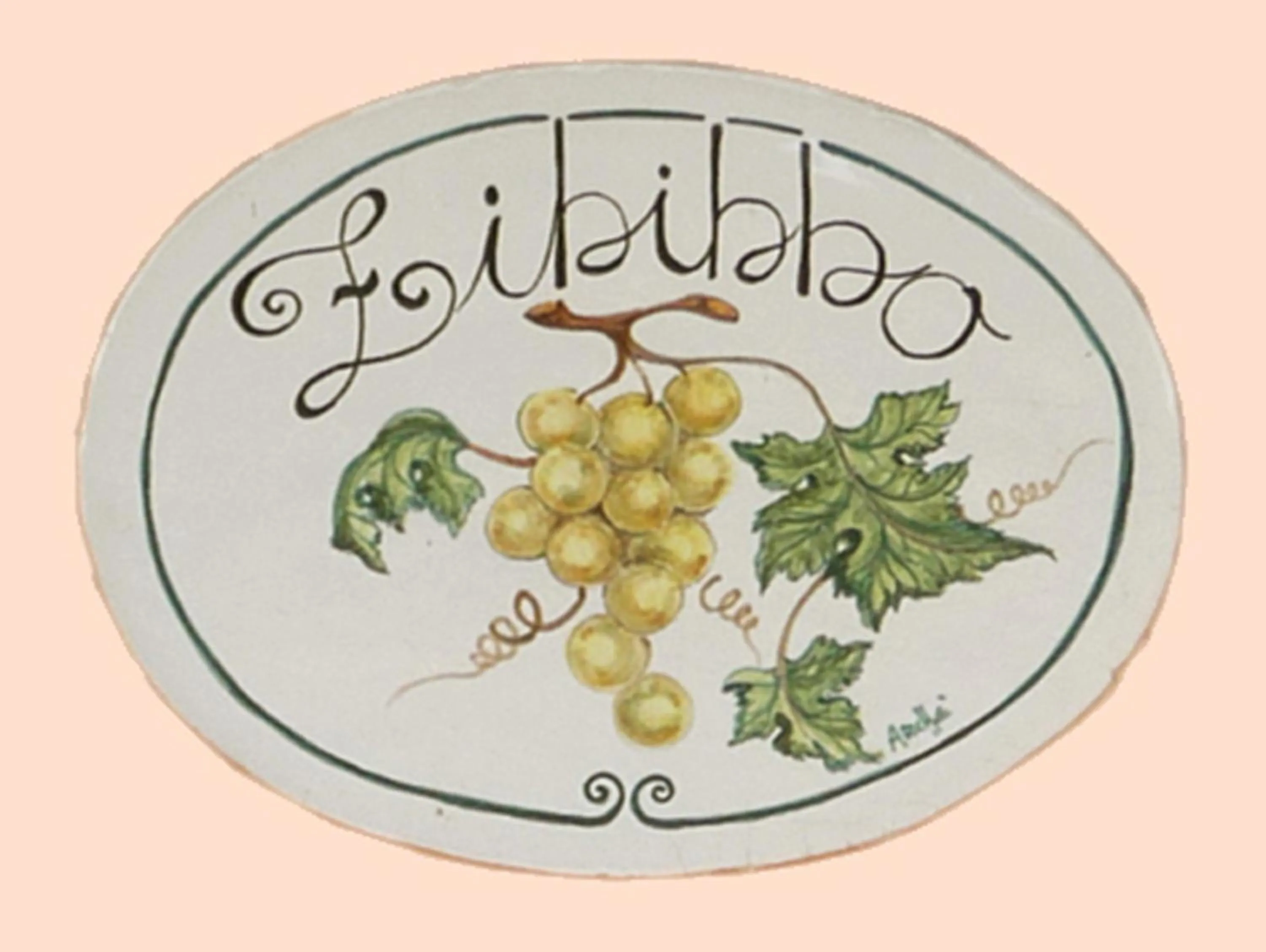 Decorative detail in Villa Paladino Solunto