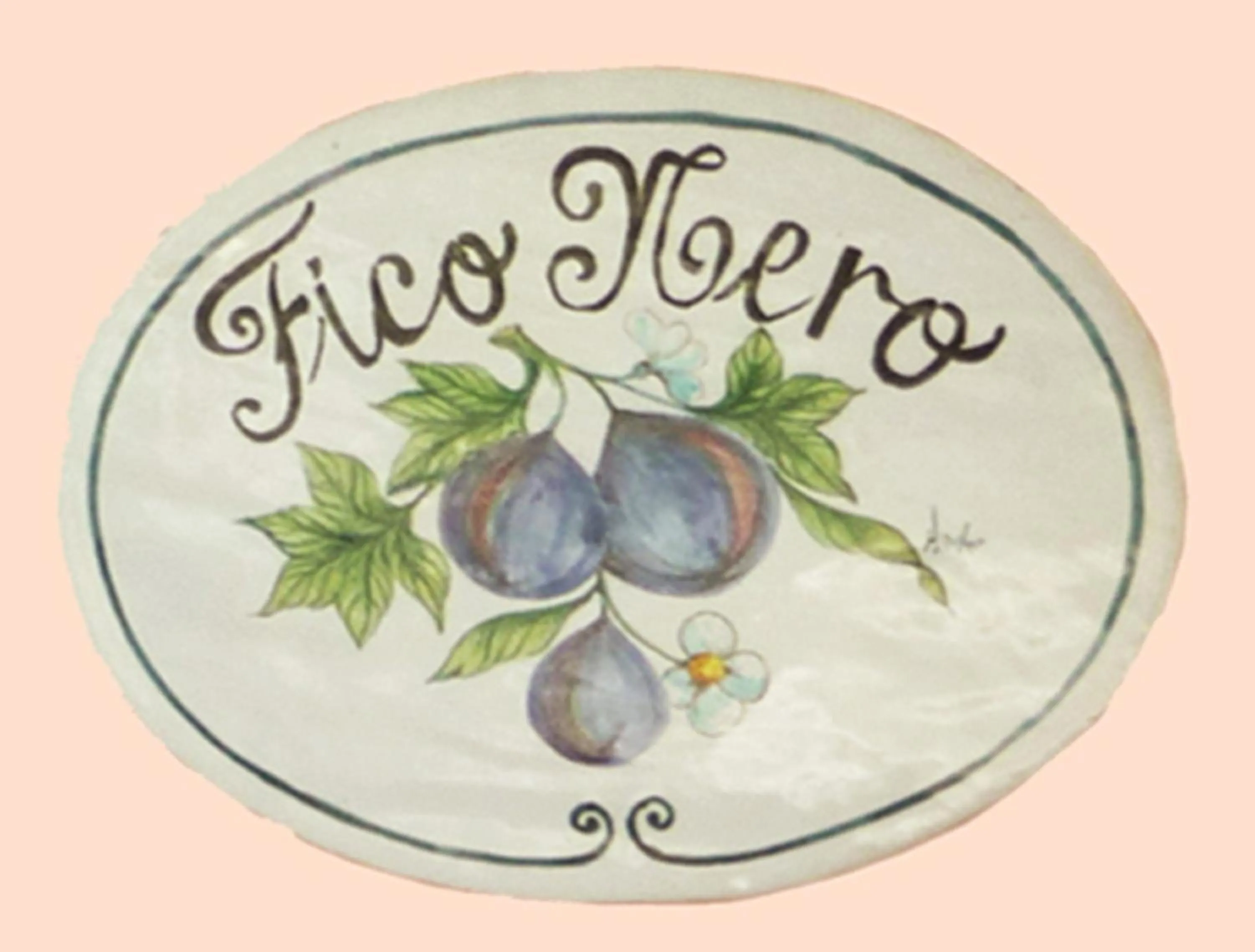 Decorative detail in Villa Paladino Solunto