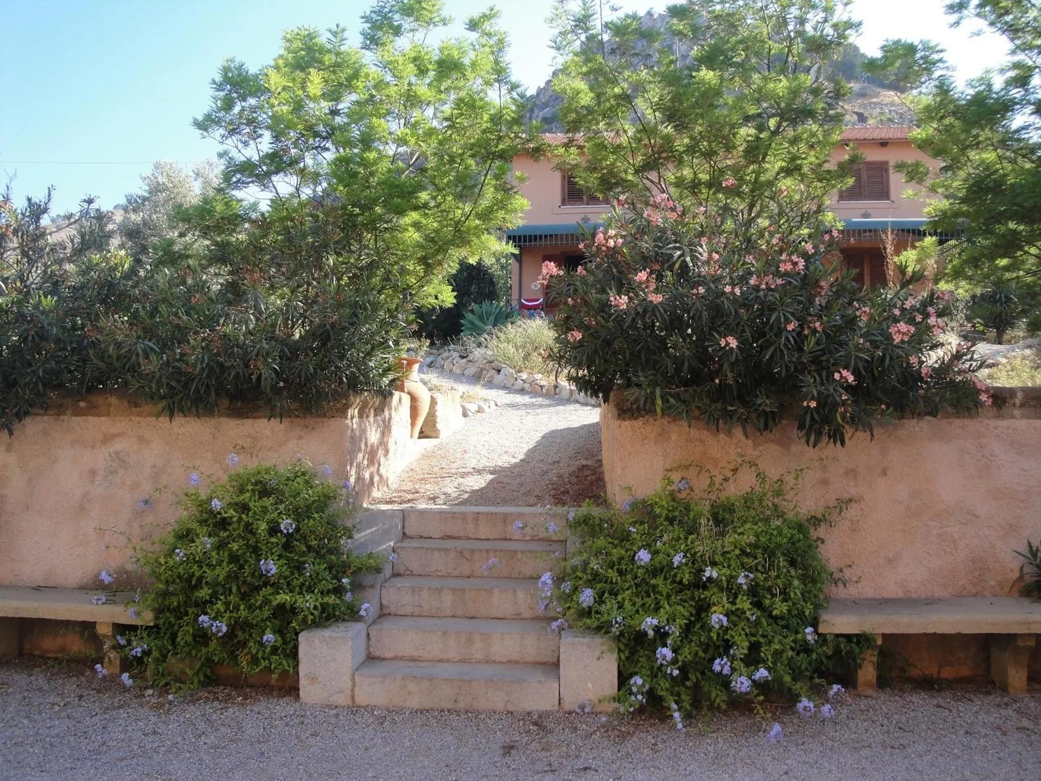 Garden in Villa Paladino Solunto