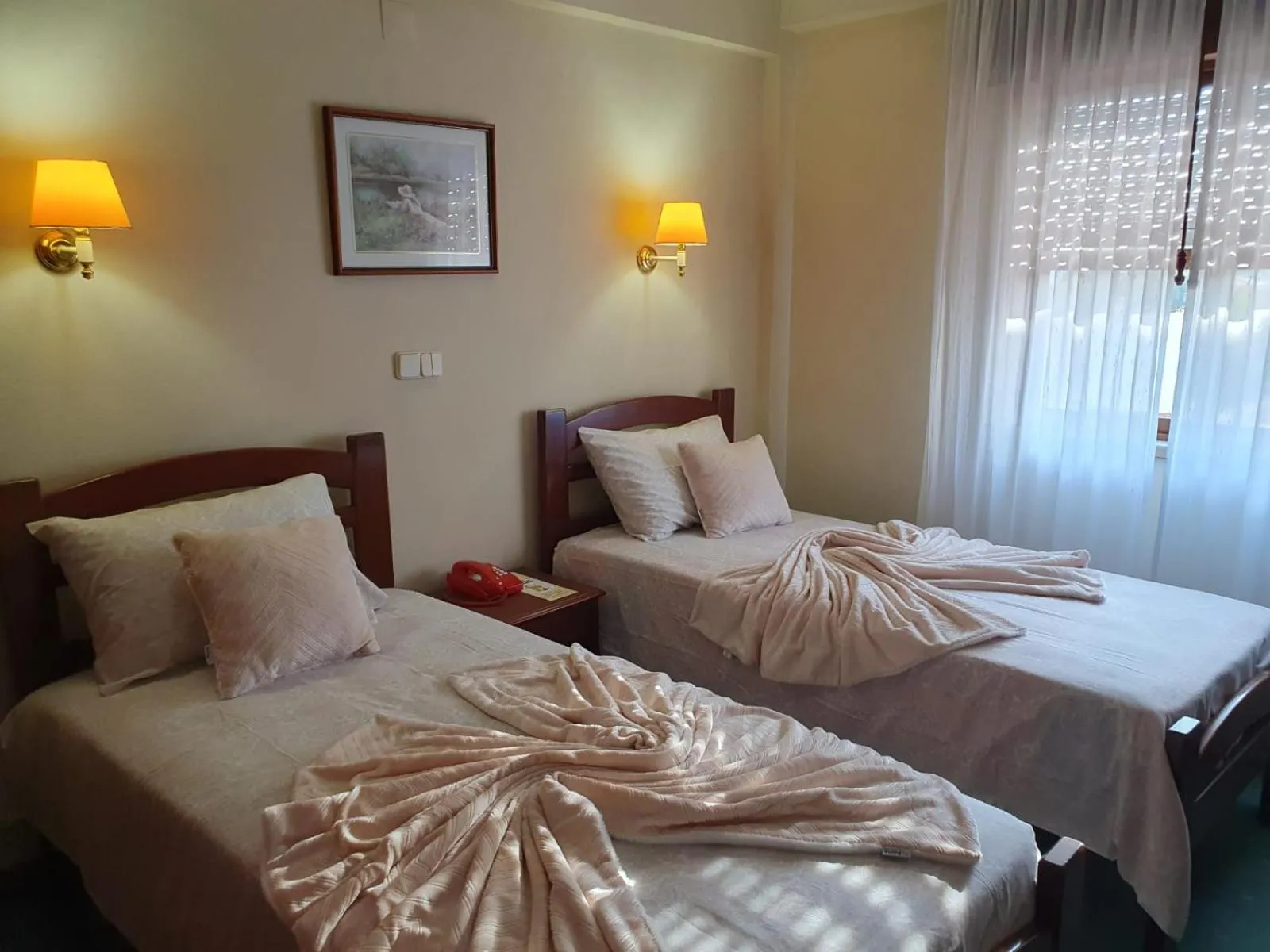 Bed in Hotel Peninsular