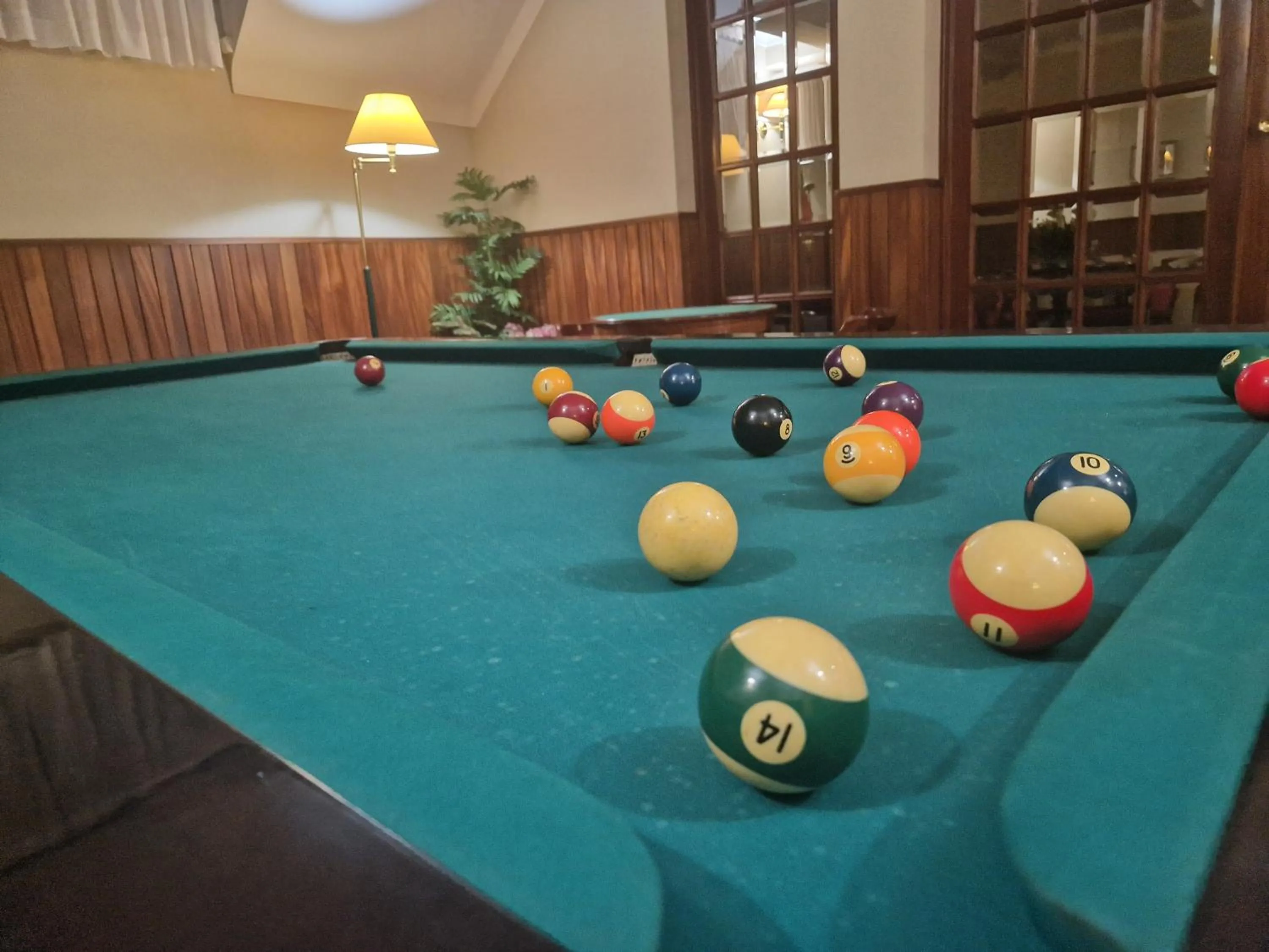 Billiard in Hotel Peninsular