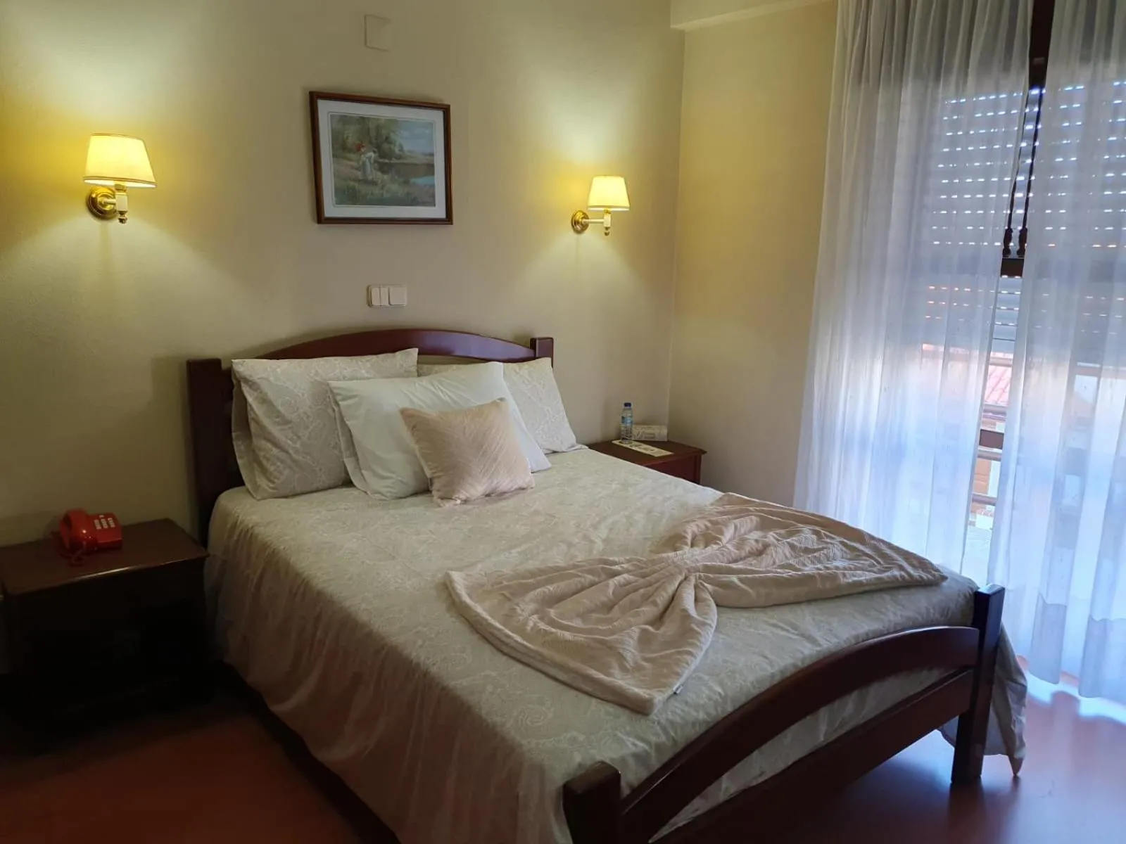 Bed in Hotel Peninsular