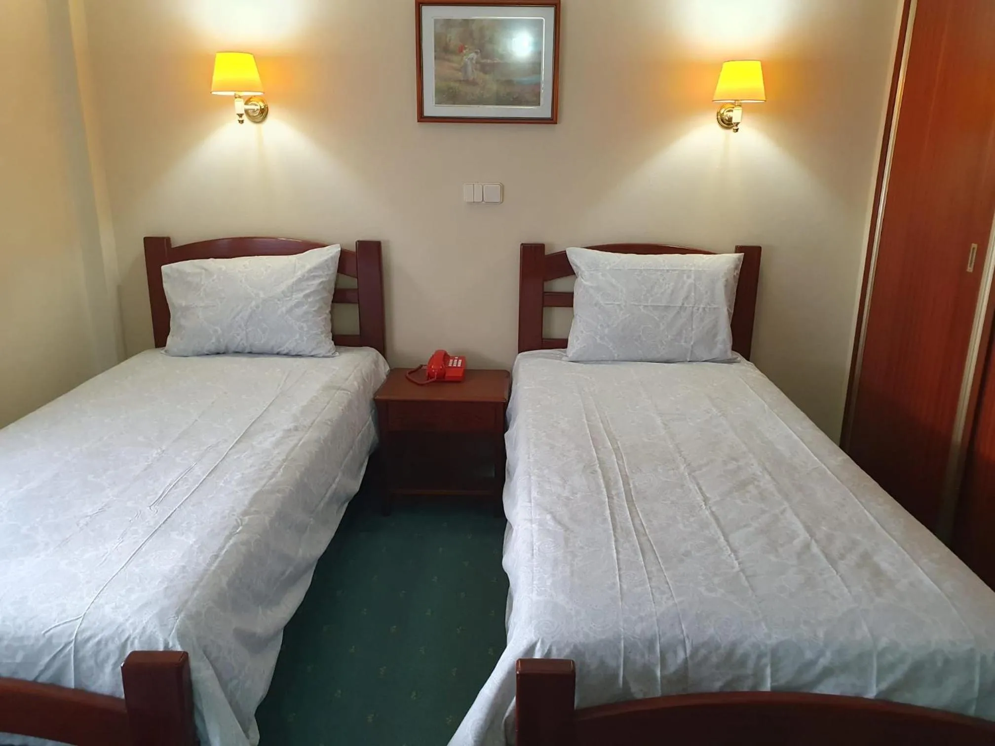 Bed in Hotel Peninsular