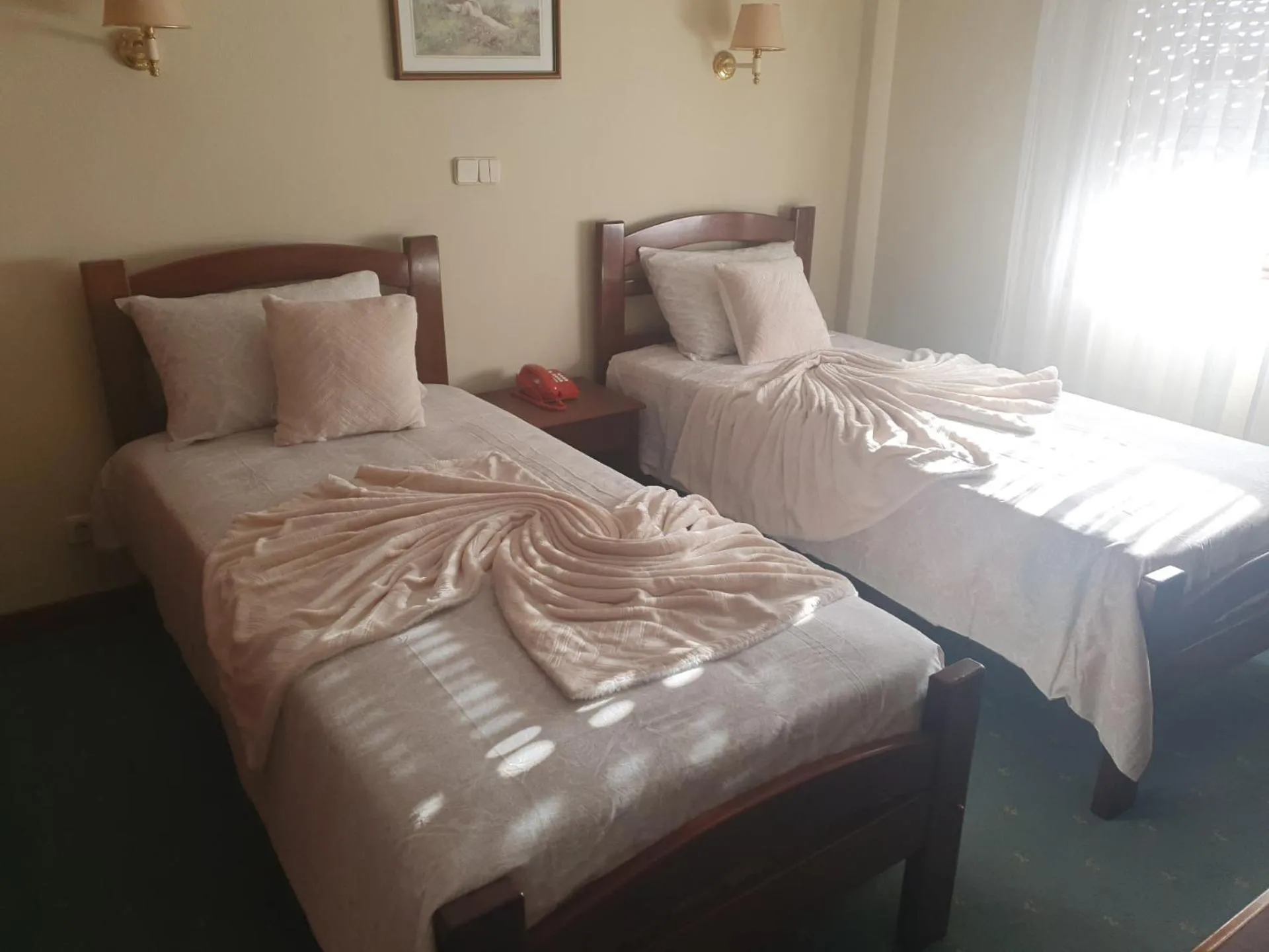 Bed in Hotel Peninsular