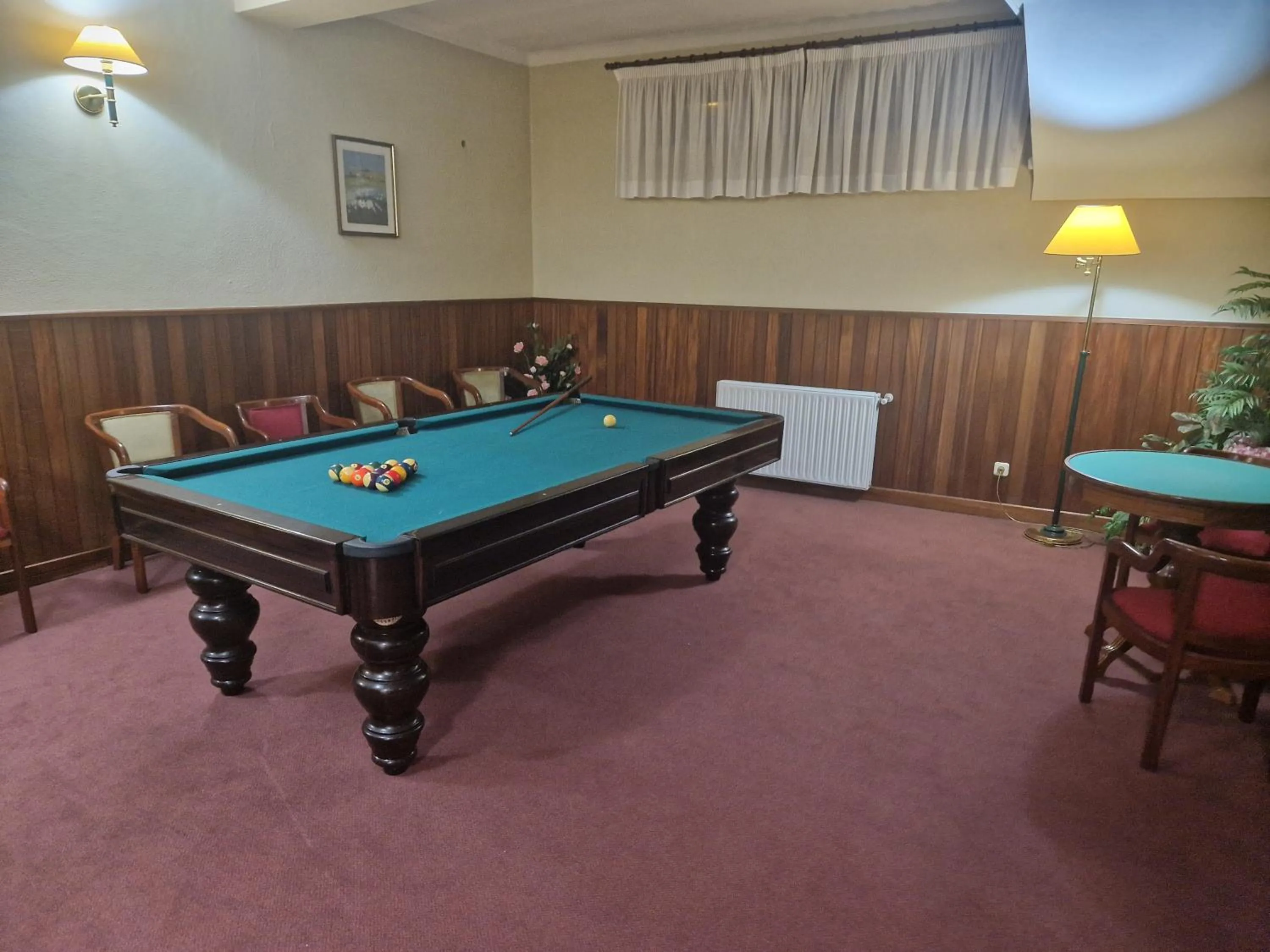 Billiard in Hotel Peninsular