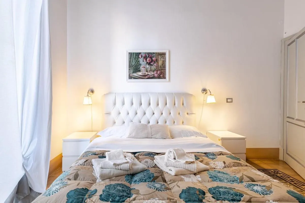 Bed in Elephant's Smile B&B