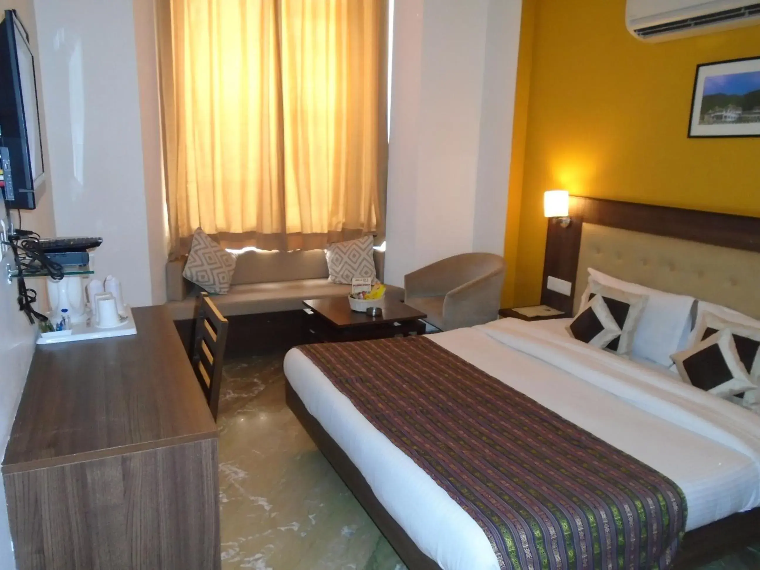 Bed in Hotel Inn Tawang