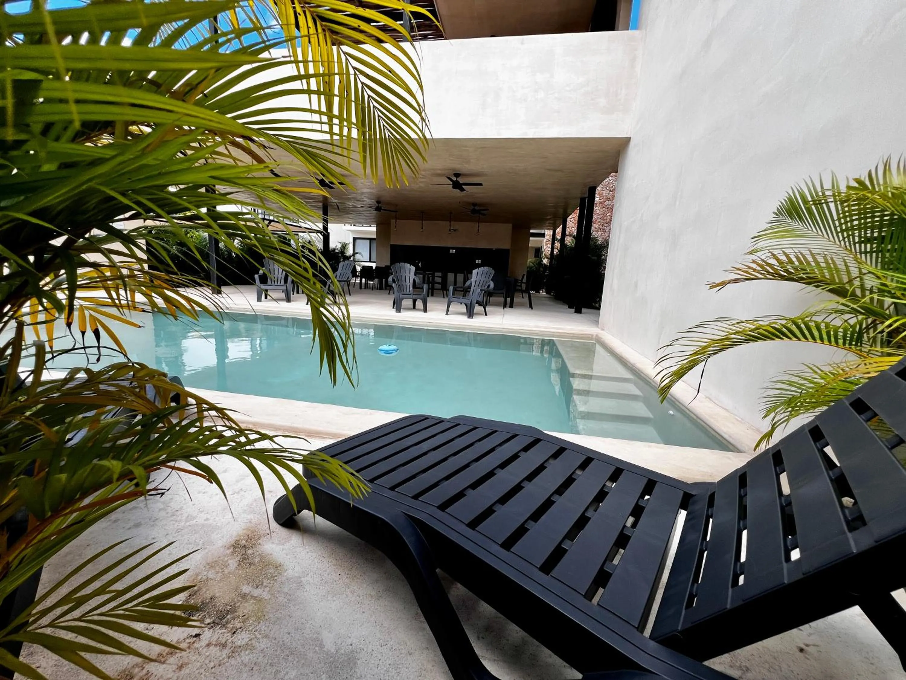 Swimming pool in Nibana departamento de lujo en Mérida, Planta baja