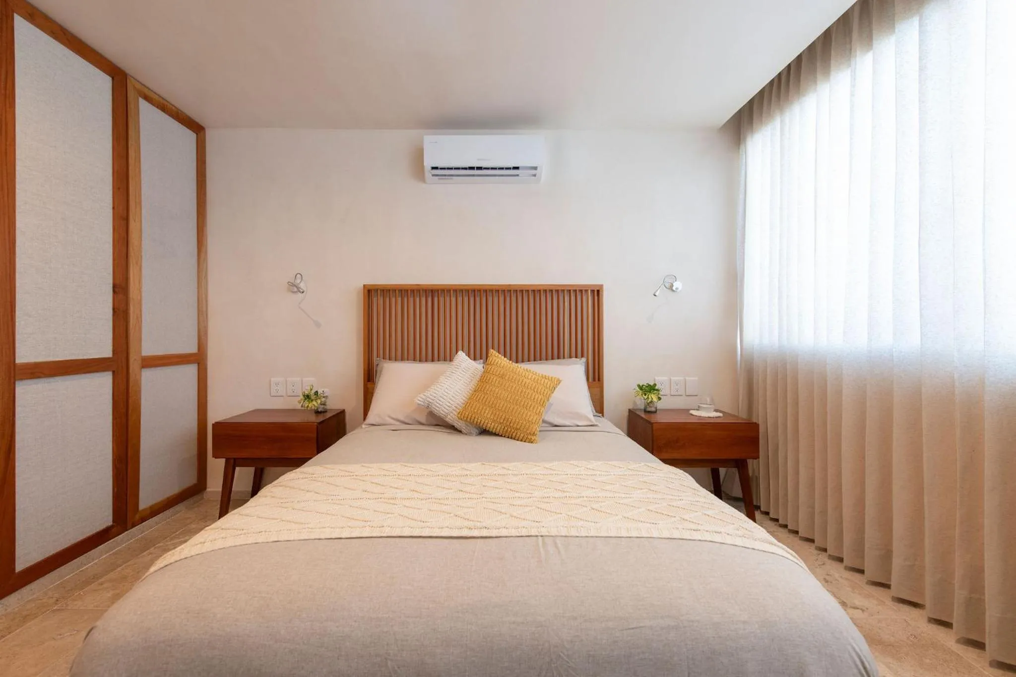 Bed in Nibana departamento de lujo en Mérida, Planta baja