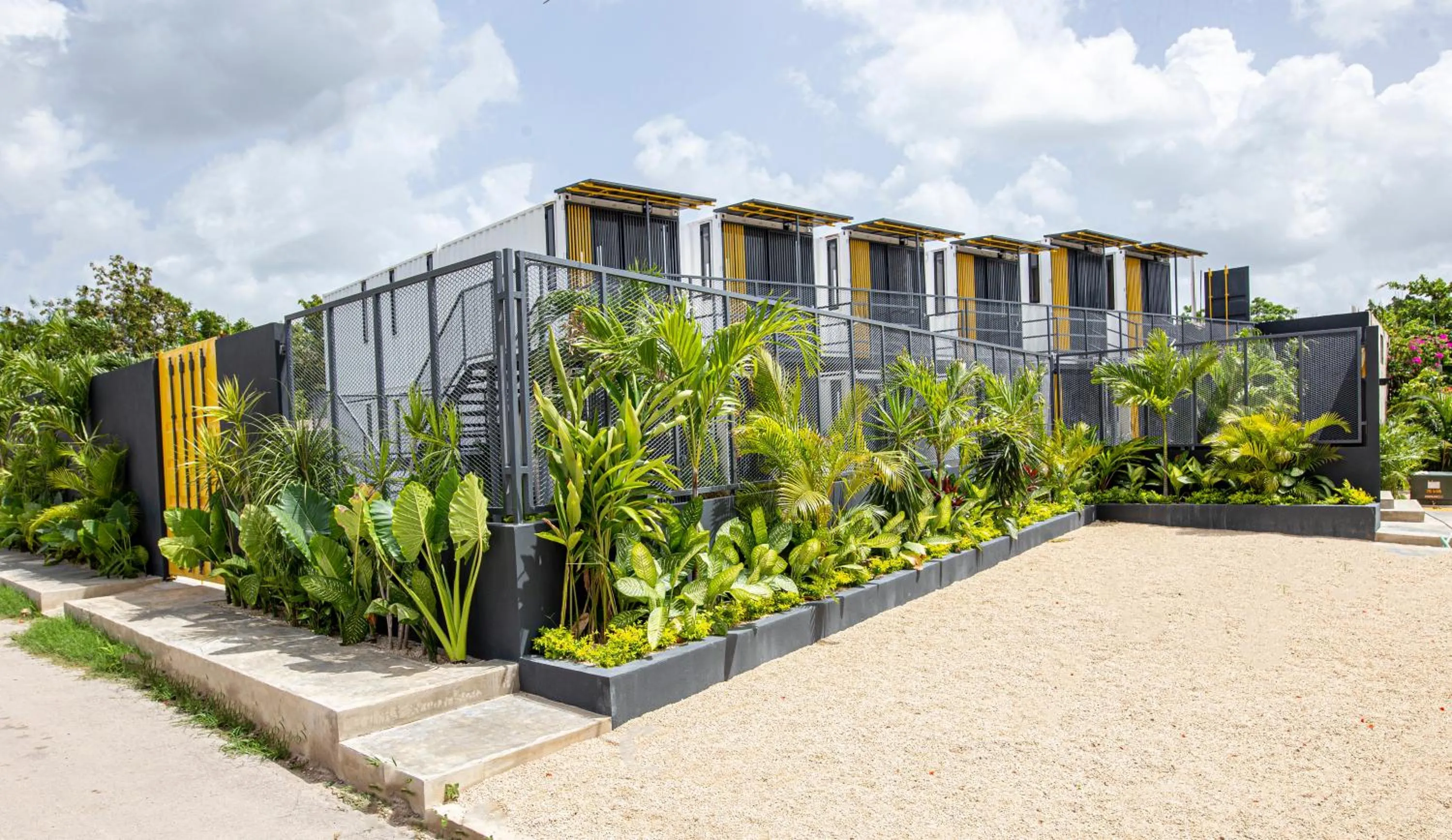 Off site in Containers Bacalar