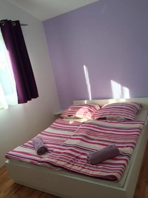 Bed in Solaria Apartments Porec