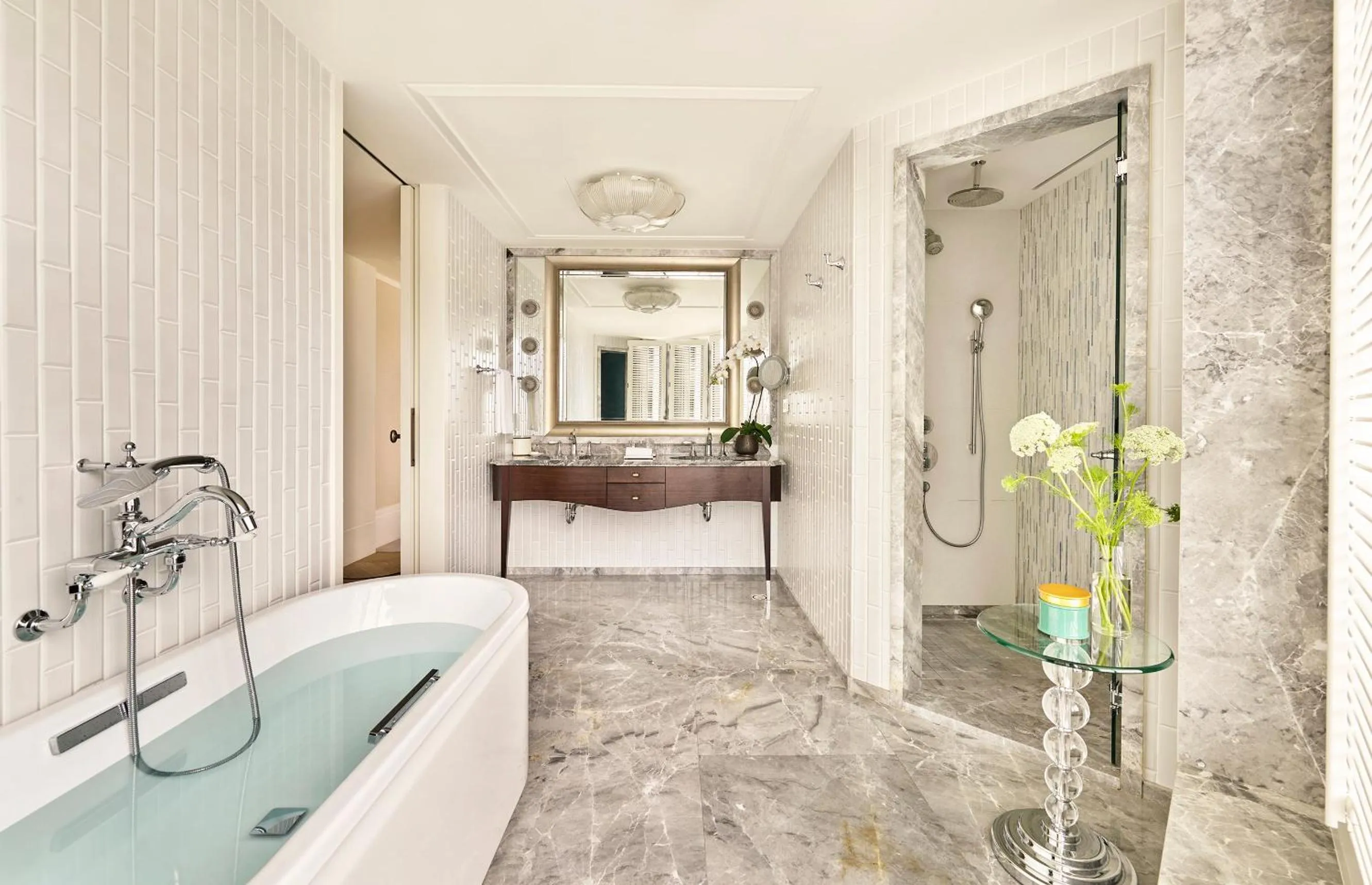 Bathroom in Mandarin Oriental, Taipei