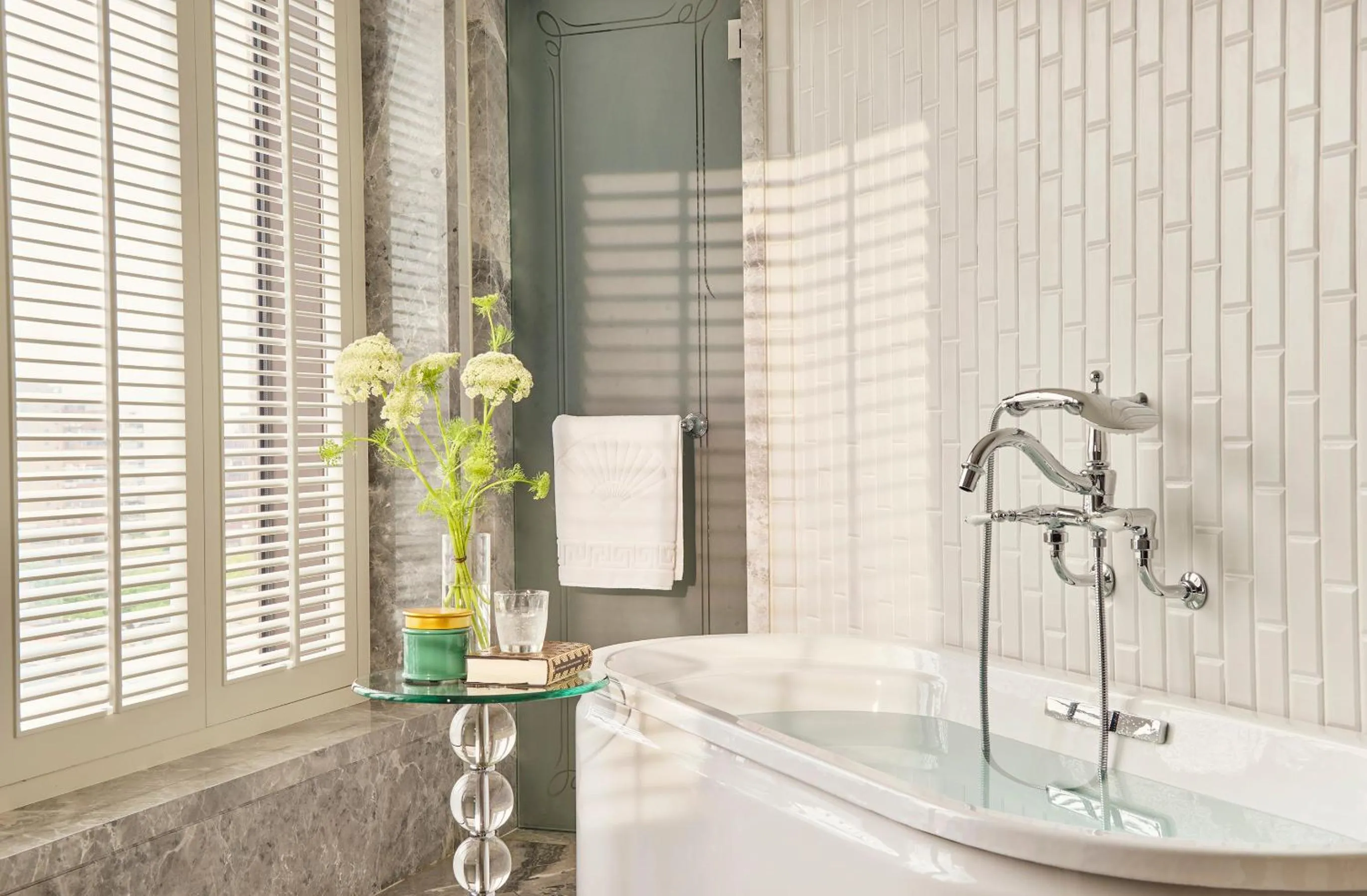 Bathroom in Mandarin Oriental, Taipei