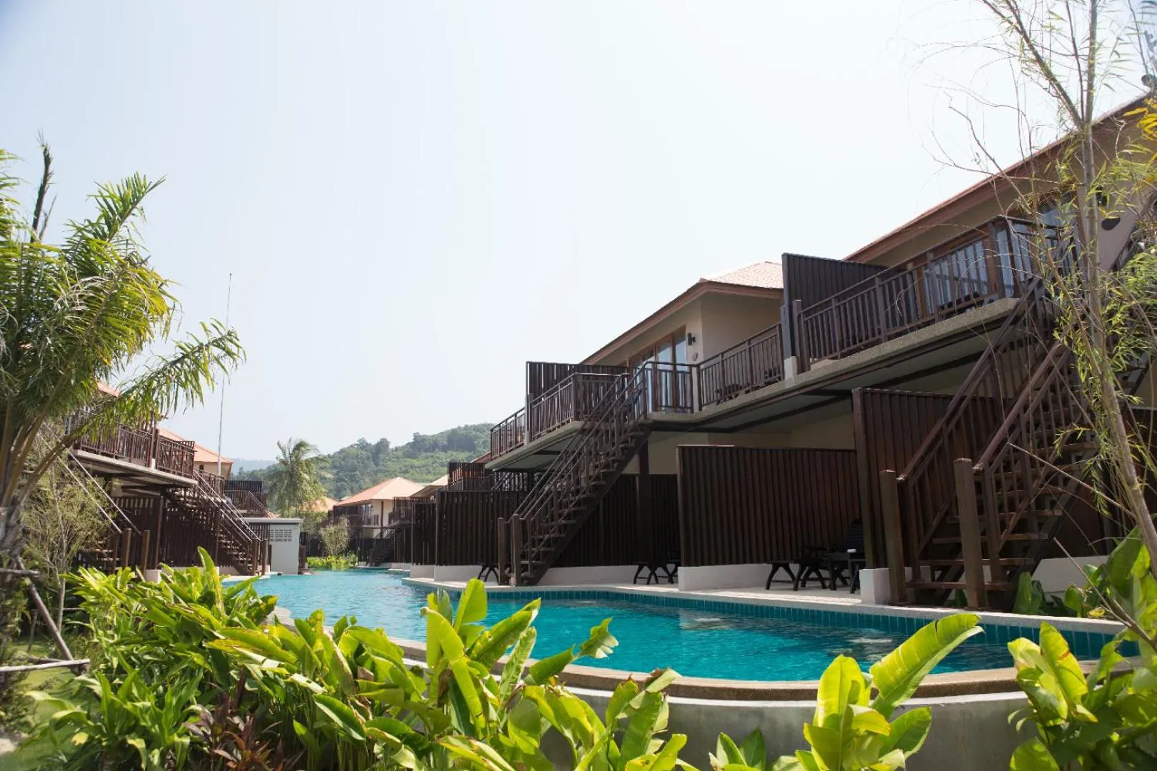 Pool view in Blue Bay Resort - Access to Pool and Beach-Phuket & Krabi