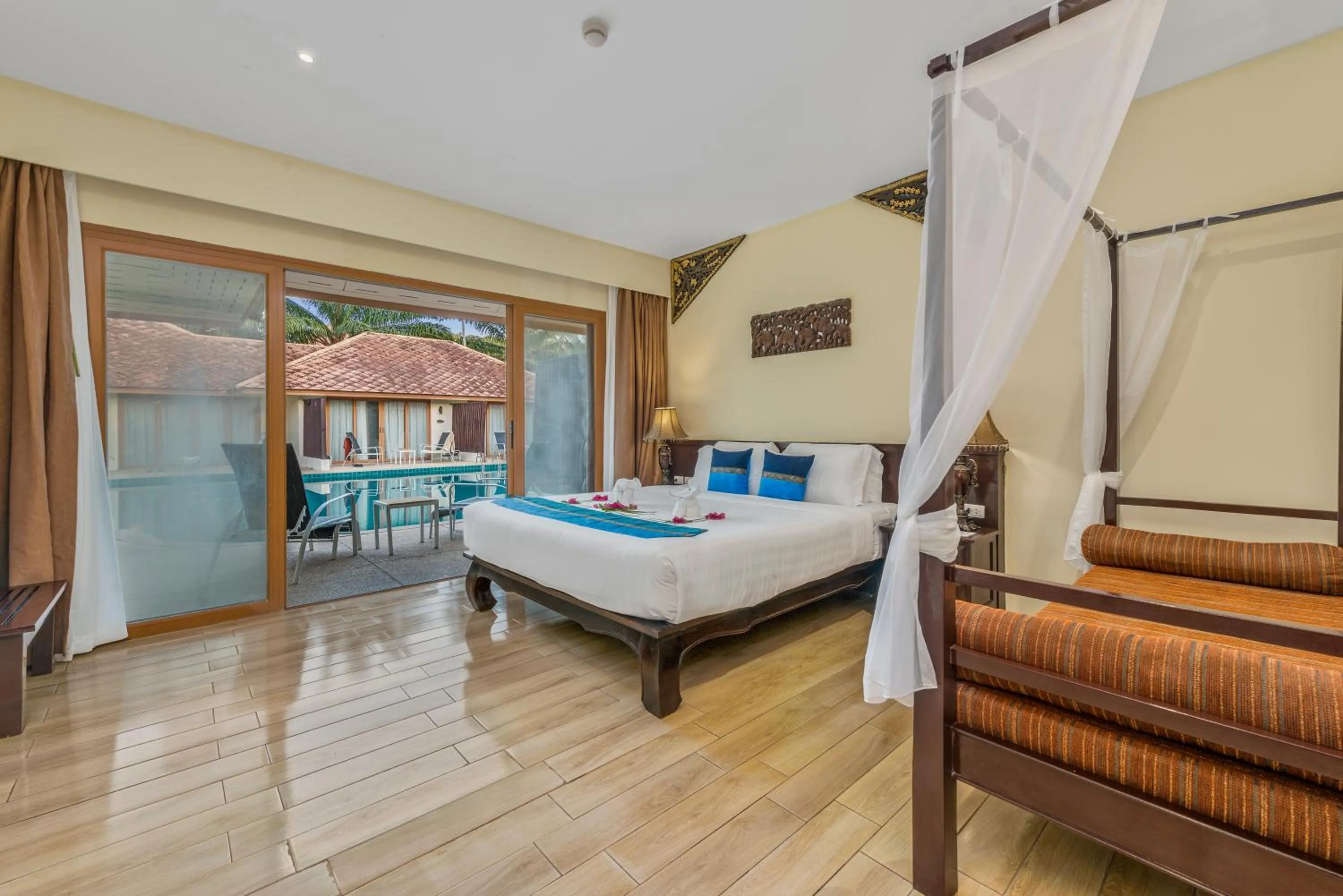 Photo of the whole room, Bed in Blue Bay Resort - Access to Pool and Beach-Phuket & Krabi